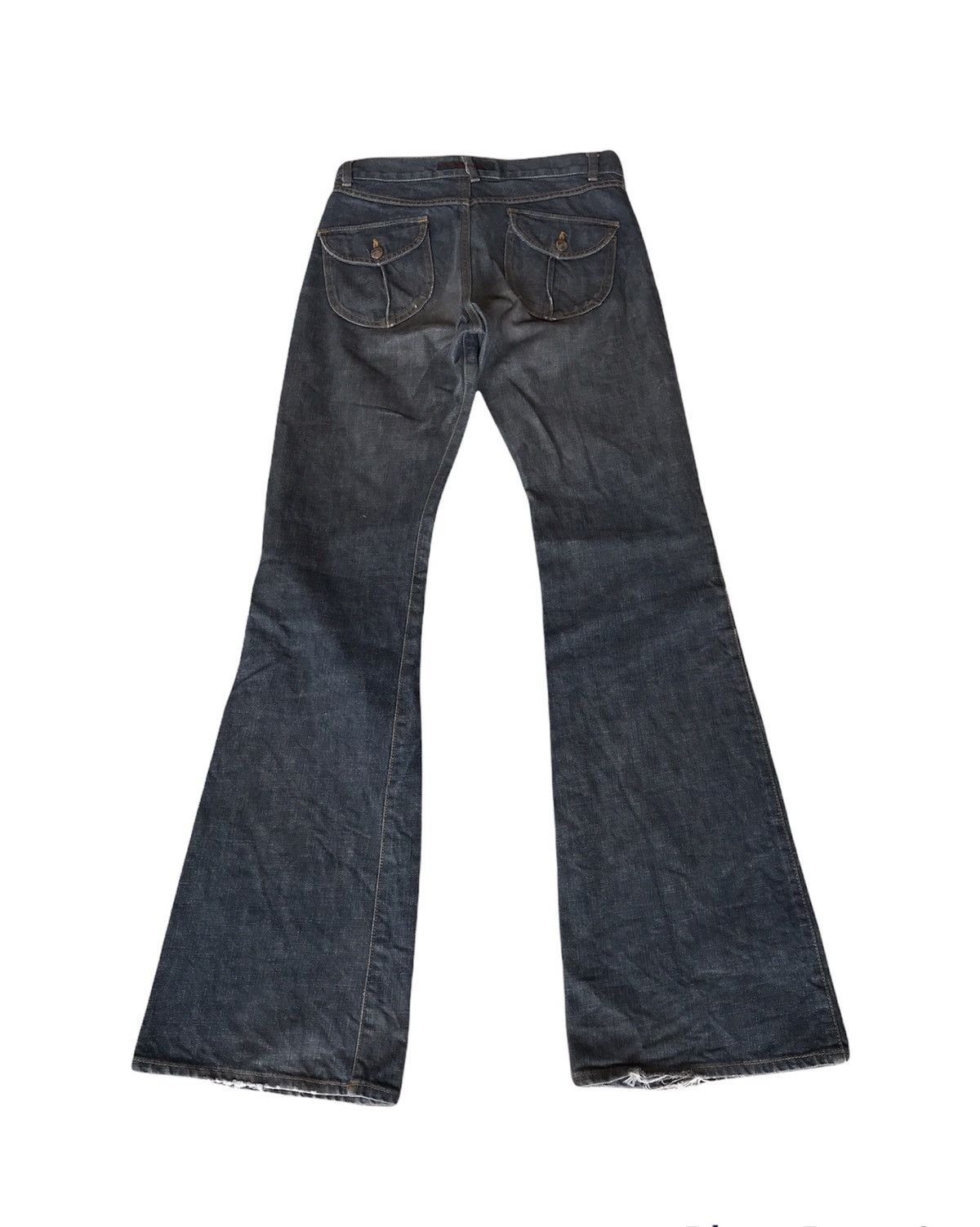 Katharine Hamnett London Katharine Hamnett London Bushpant Jeans Bootcut Flared Denim Size 29" - 2 Thumbnail