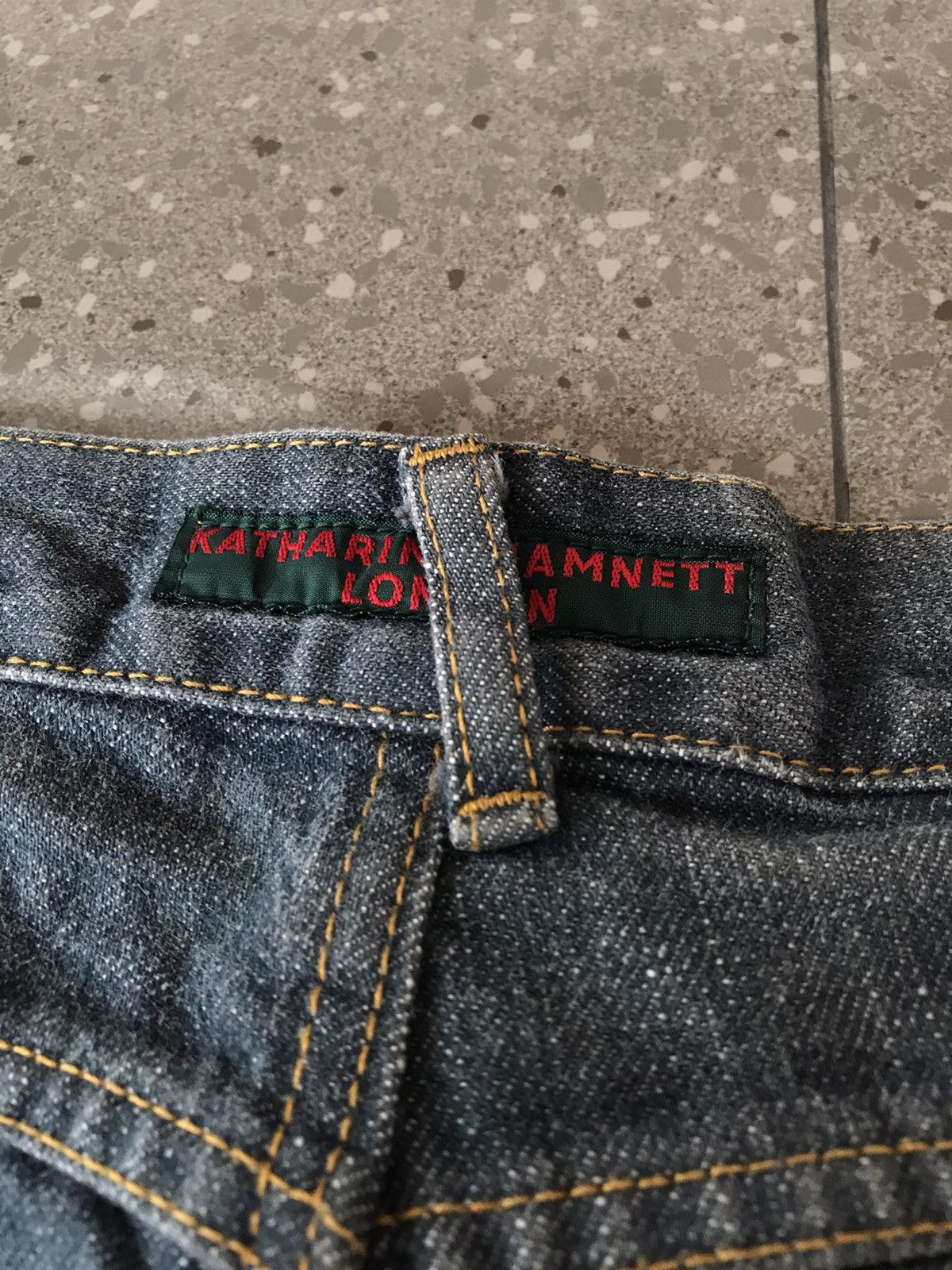 Katharine Hamnett London Katharine Hamnett London Bushpant Jeans Bootcut Flared Denim Size 29" - 5 Thumbnail