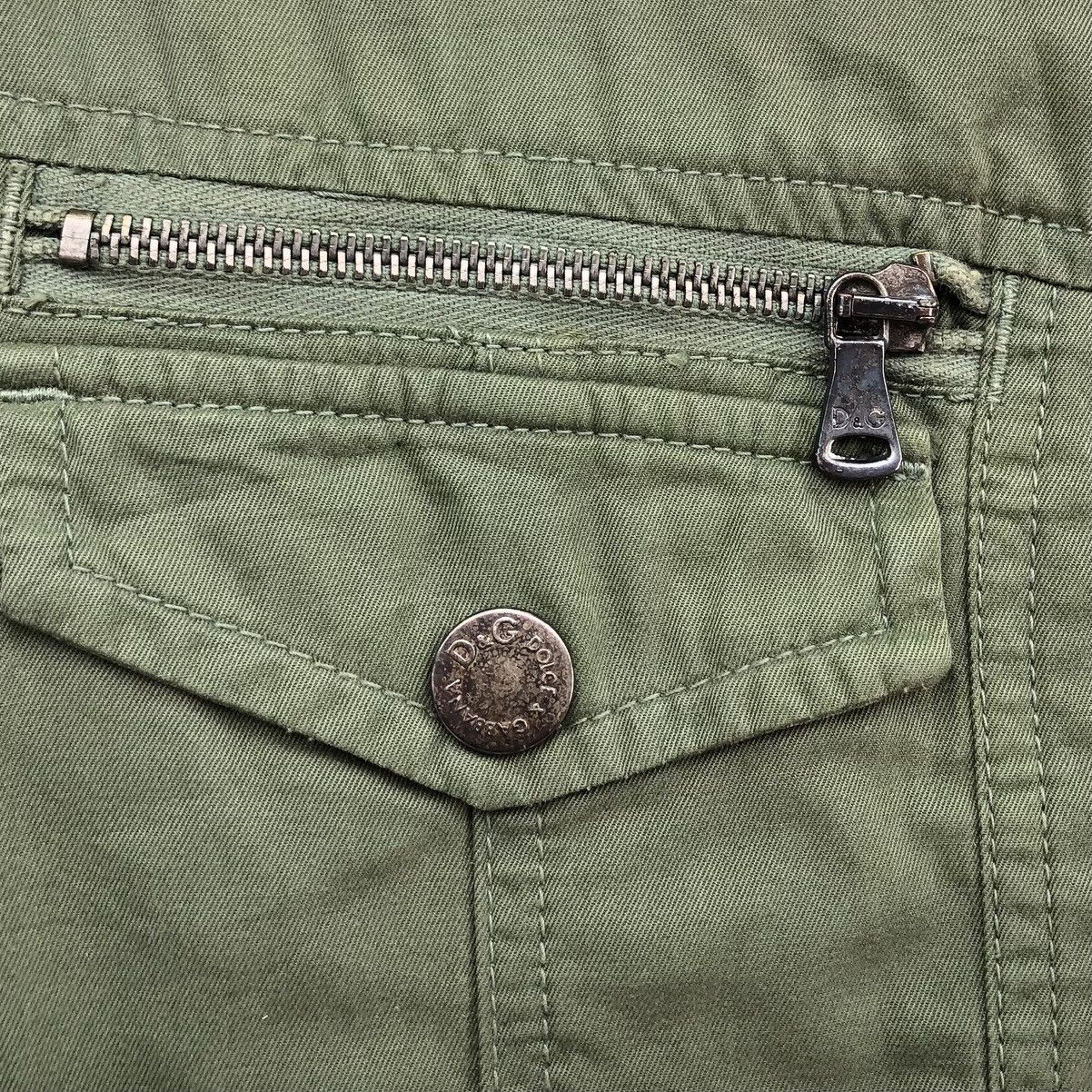 Dolce & Gabbana Vintage Dolce & Gabbana Slim Zipper Jacket Size US M / EU 48-50 / 2 - 15 Thumbnail