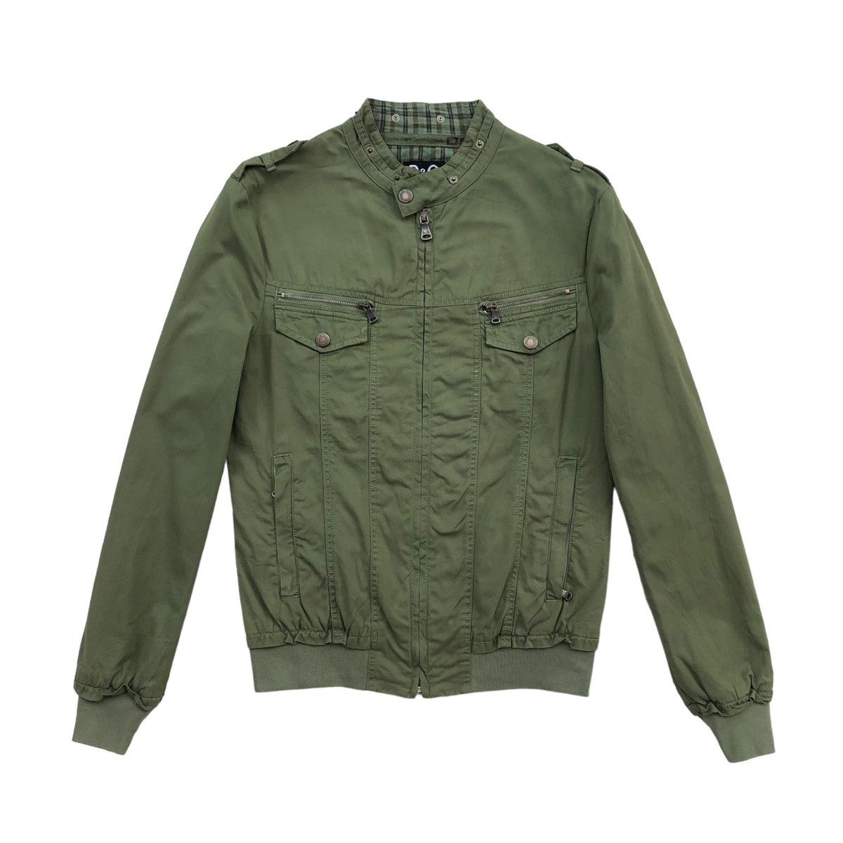 Dolce & Gabbana Vintage Dolce & Gabbana Slim Zipper Jacket Size US M / EU 48-50 / 2 - 4 Thumbnail