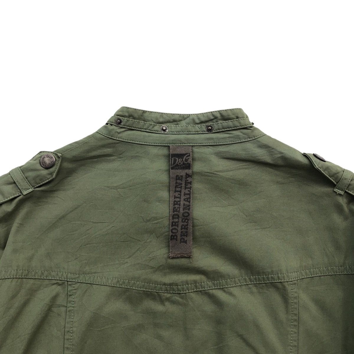 Dolce & Gabbana Vintage Dolce & Gabbana Slim Zipper Jacket Size US M / EU 48-50 / 2 - 14 Thumbnail