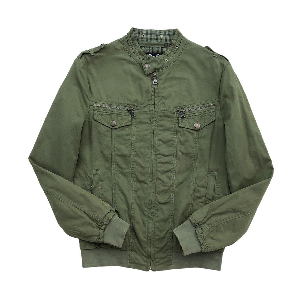 Dolce & Gabbana Vintage Dolce & Gabbana Slim Zipper Jacket Size US M / EU 48-50 / 2 - 3 Thumbnail