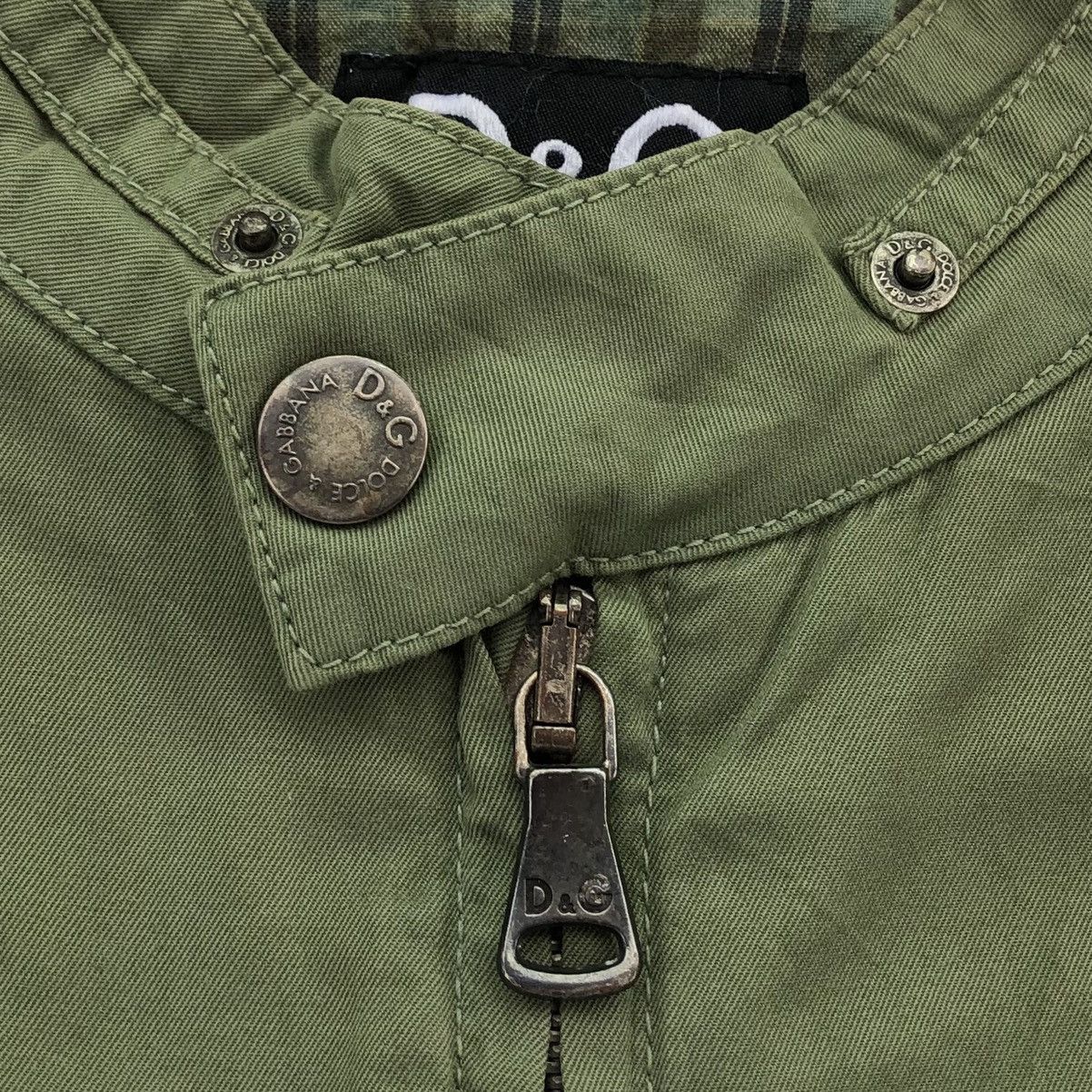 Dolce & Gabbana Vintage Dolce & Gabbana Slim Zipper Jacket Size US M / EU 48-50 / 2 - 12 Thumbnail