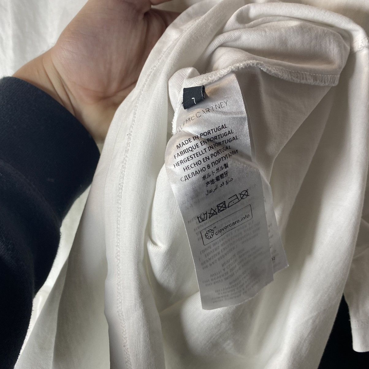 Stella McCartney STELLA MCCARTNEY 2001 PREMIUM WHITE T SHIRT Size US M / EU 48-50 / 2 - 5 Thumbnail