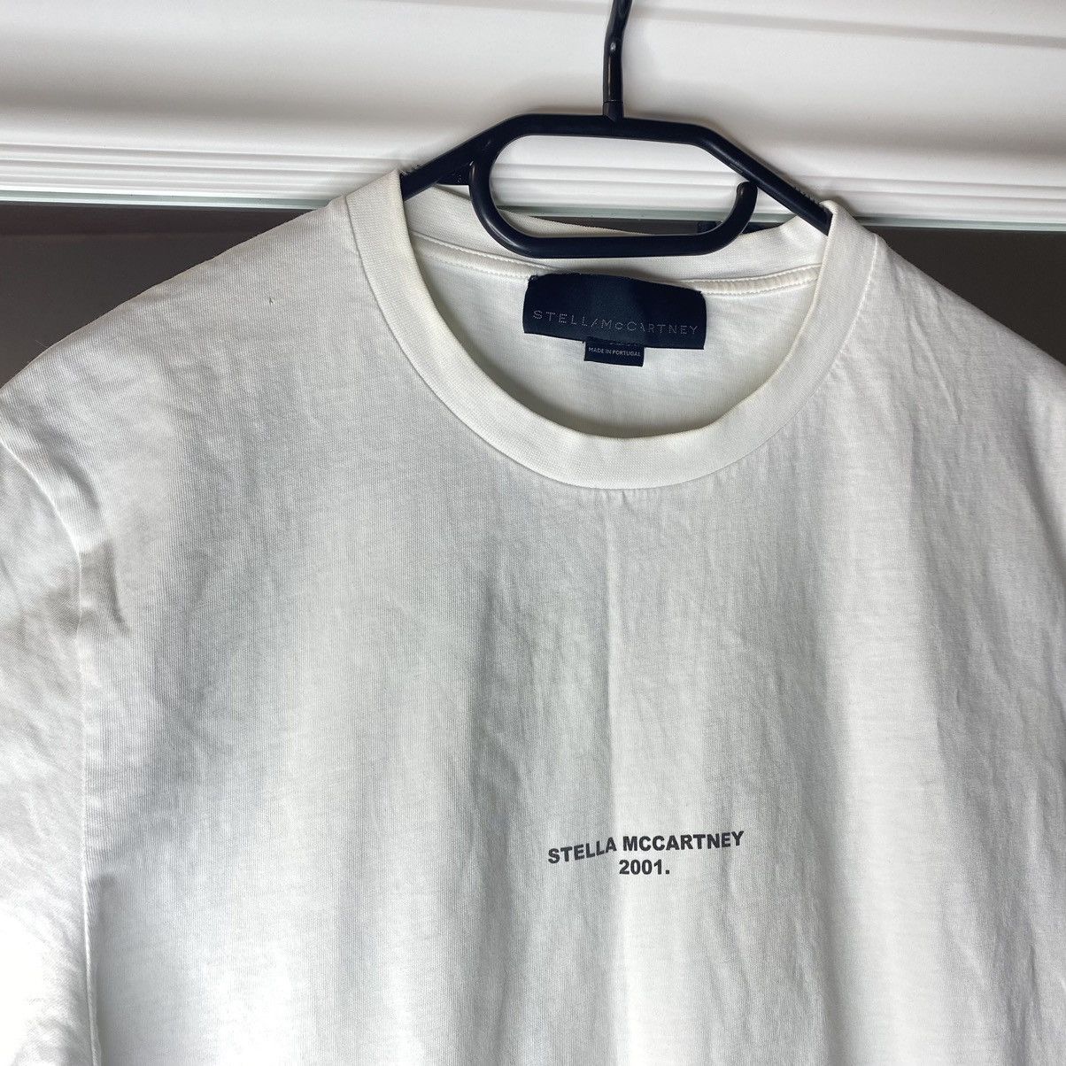 Stella McCartney STELLA MCCARTNEY 2001 PREMIUM WHITE T SHIRT Size US M / EU 48-50 / 2 - 2 Thumbnail