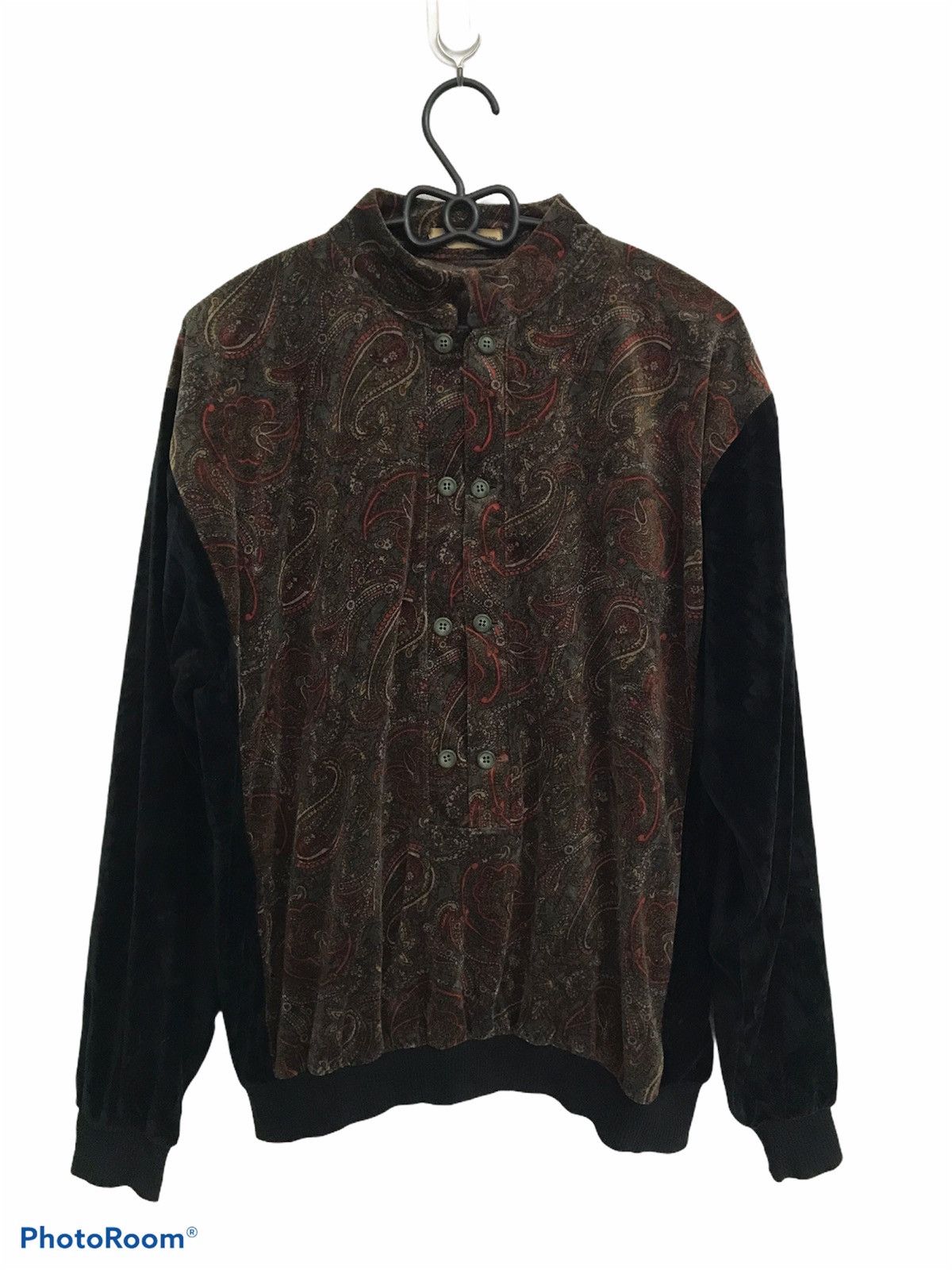 Japanese Brand Number2kikaku Paisley Design Sweater Made in Japan Size US M / EU 48-50 / 2 - 1 Thumbnail