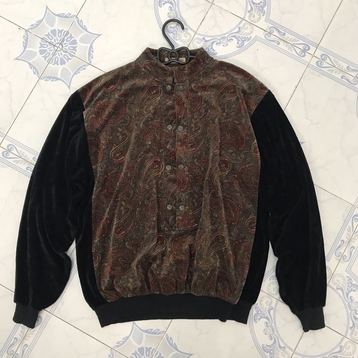 Japanese Brand Number2kikaku Paisley Design Sweater Made in Japan Size US M / EU 48-50 / 2 - 12 Thumbnail