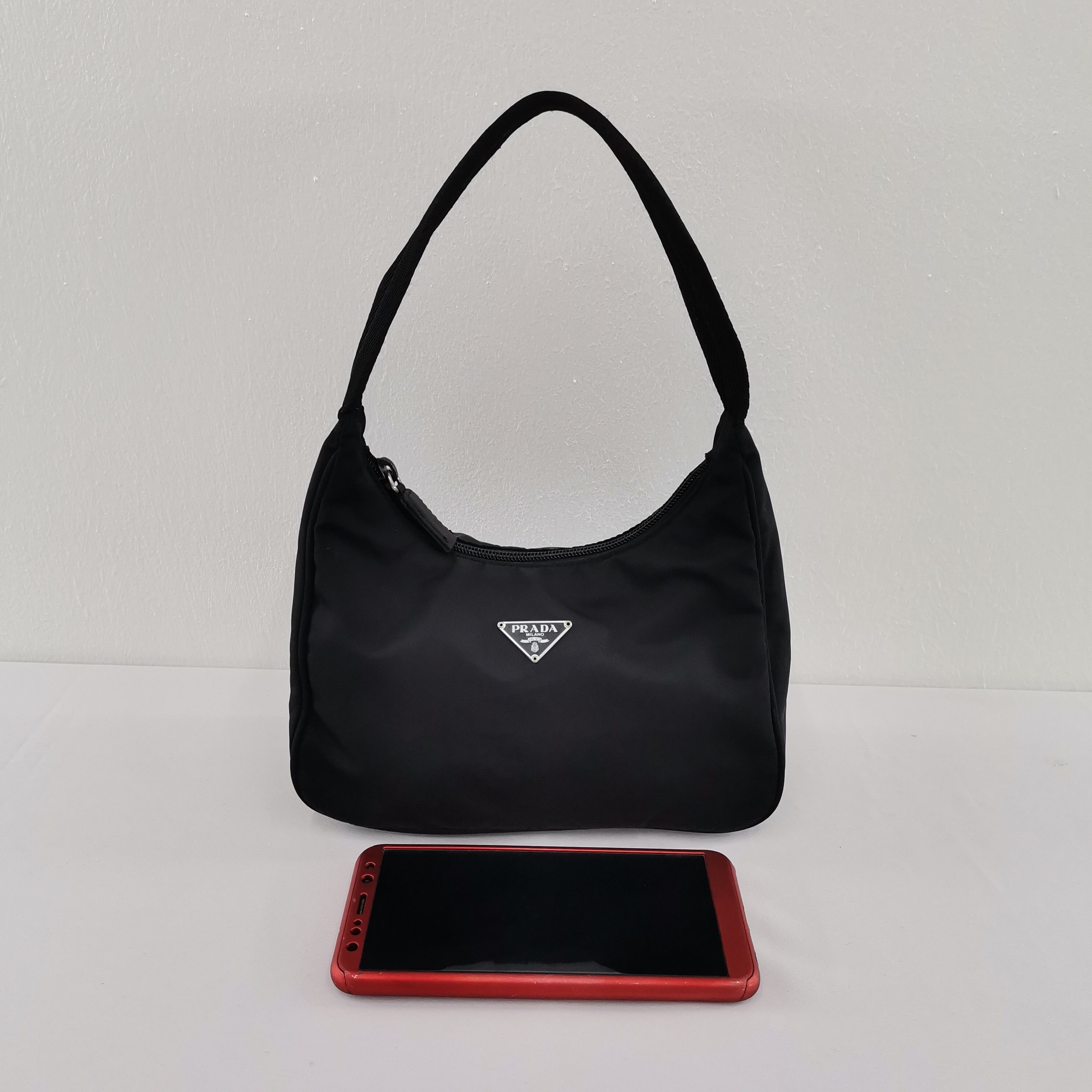 Prada × Vintage Hobo Shoulder Bag Size ONE SIZE - 4 Thumbnail