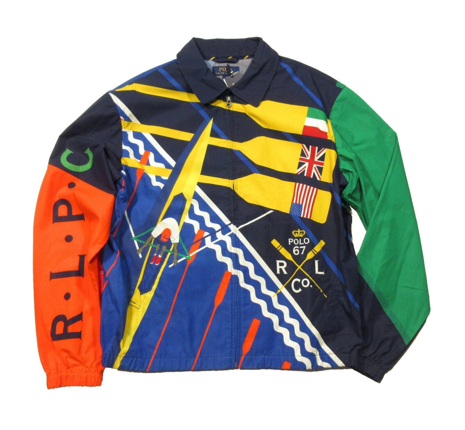 Polo Ralph Lauren Polo Ralph Lauren RLPC Rowing Cricket Jacket Stadium XL Size US XL / EU 56 / 4 - 2 Thumbnail