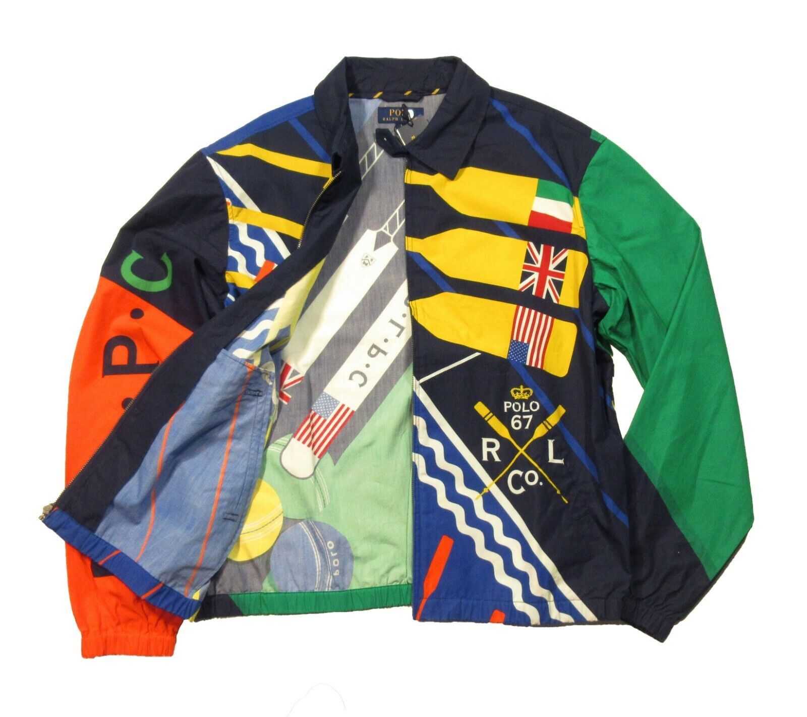 Polo Ralph Lauren Polo Ralph Lauren RLPC Rowing Cricket Jacket Stadium XL Size US XL / EU 56 / 4 - 4 Thumbnail