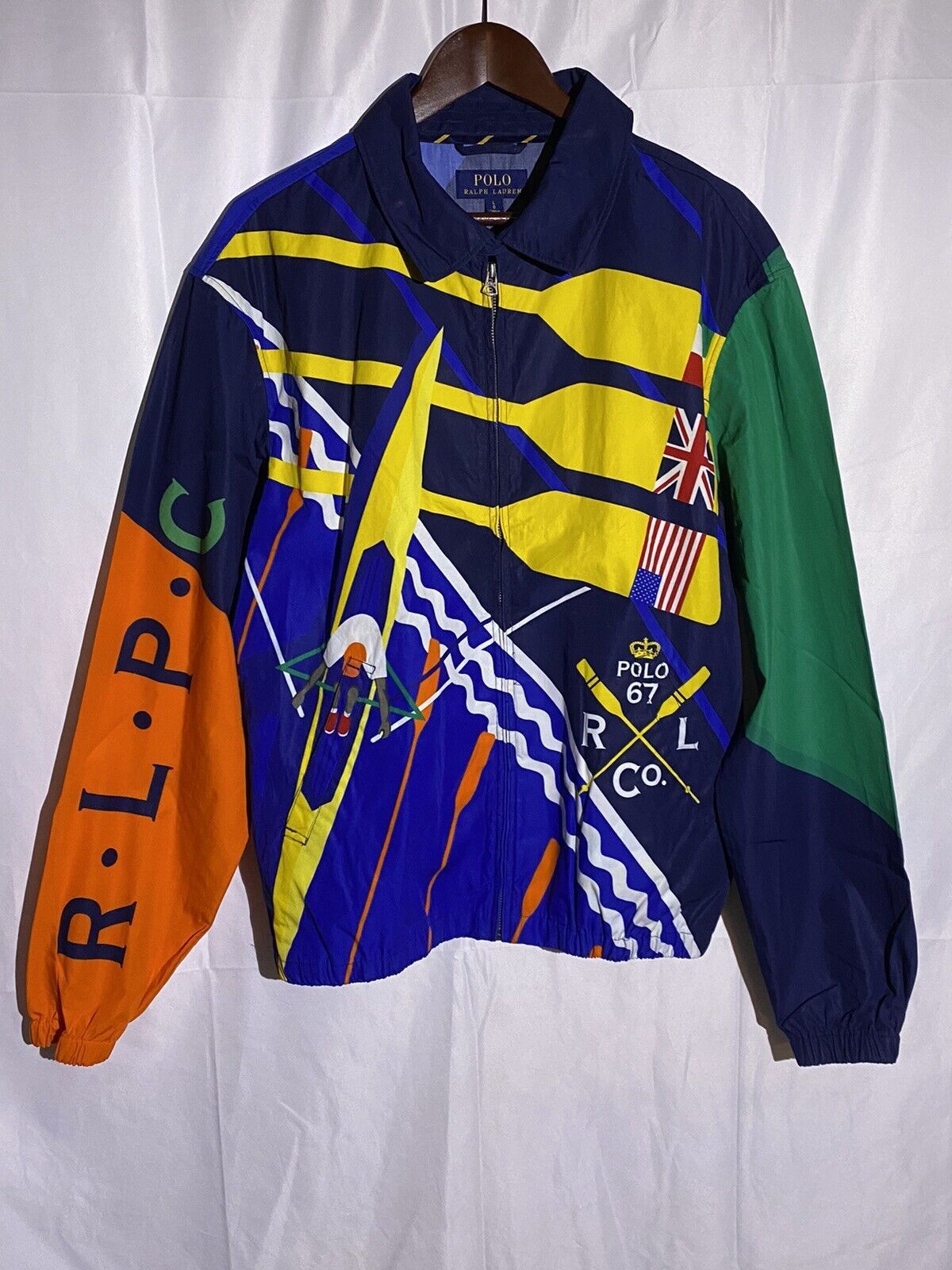 Polo Ralph Lauren Polo Ralph Lauren RLPC Rowing Cricket Jacket Stadium XL Size US XL / EU 56 / 4 - 8 Thumbnail