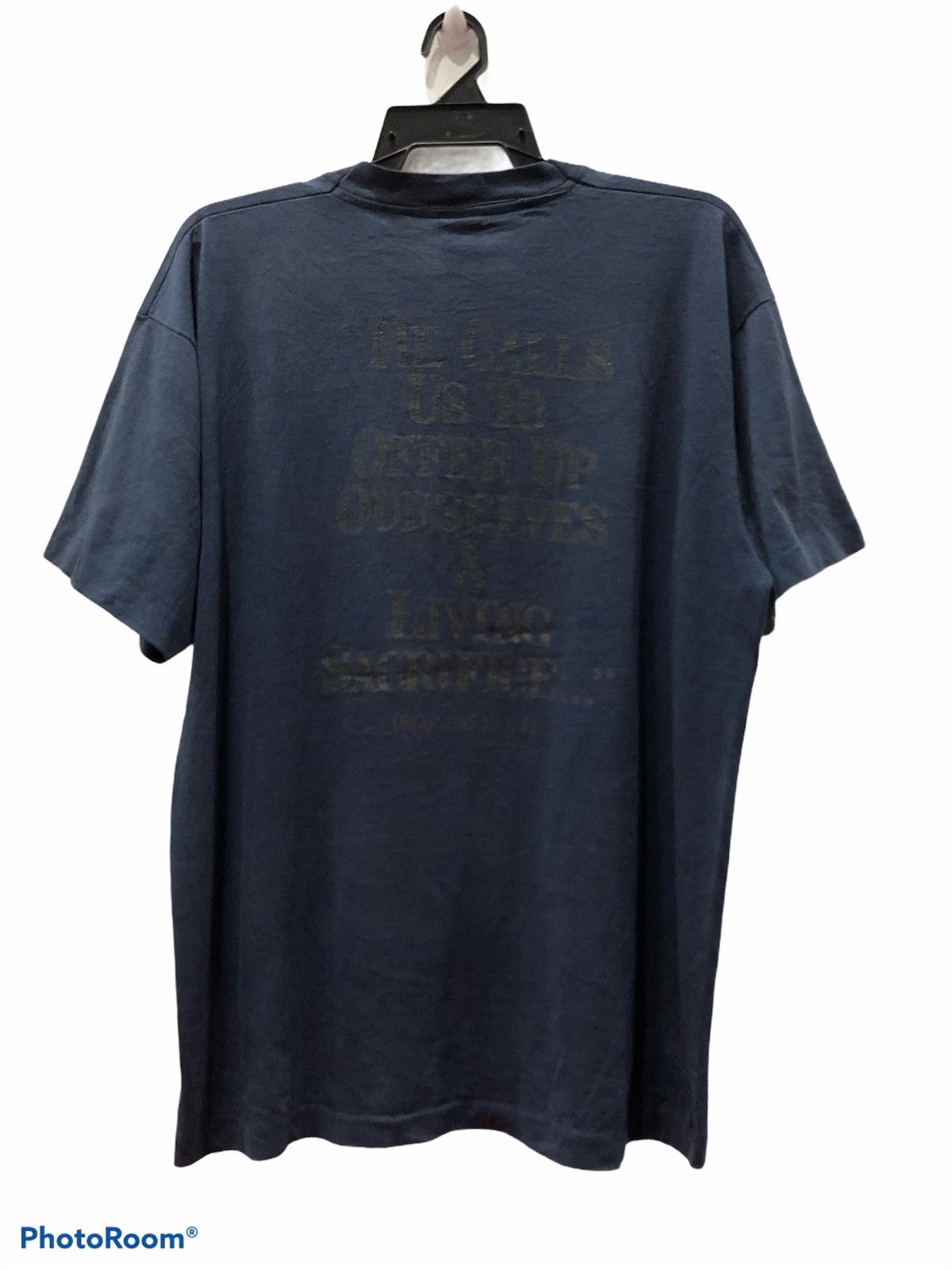 Vintage Vintage tees material 50/50 We Are His Workmanship Size US XL / EU 56 / 4 - 2 Thumbnail