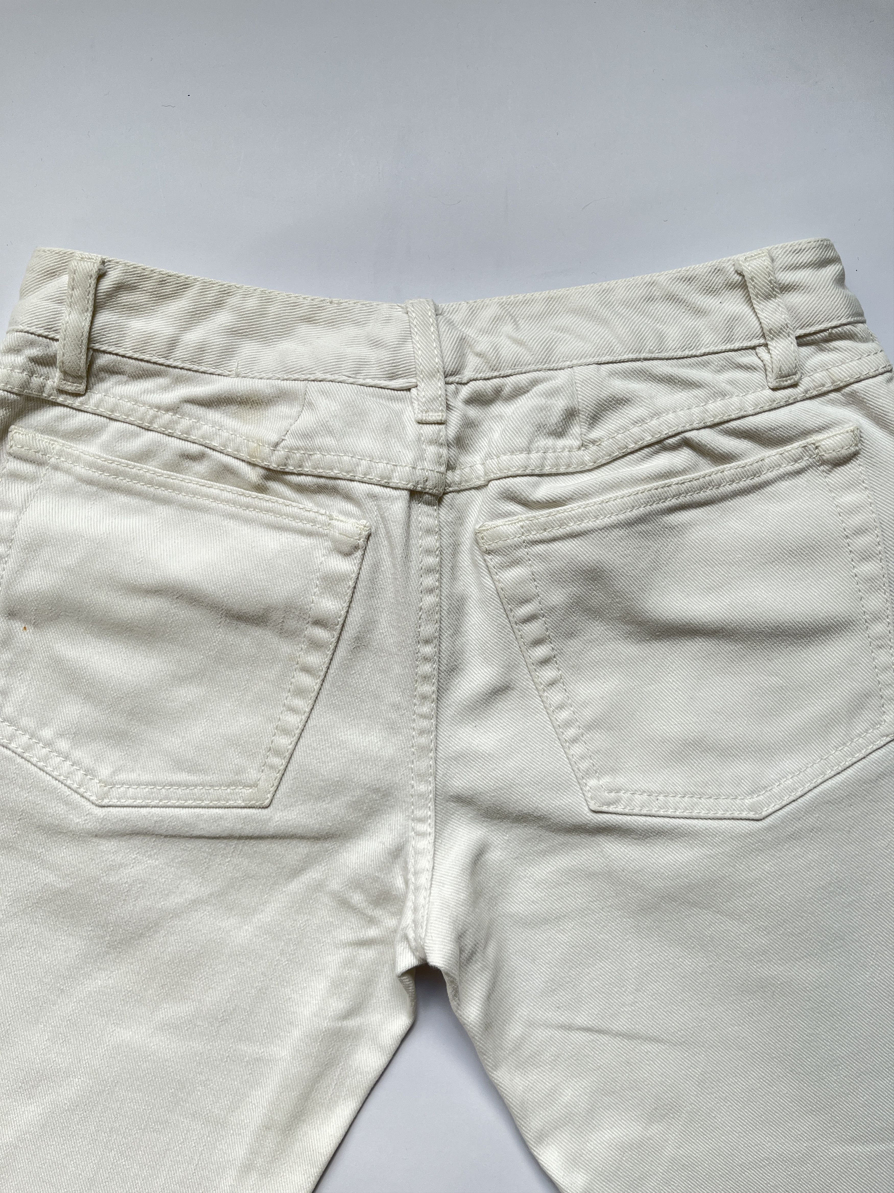 Gucci ⚡️QUICK SALE⚡️Gucci by Tom Ford White Denim Jeans Size US 26 / EU 42 - 6 Thumbnail