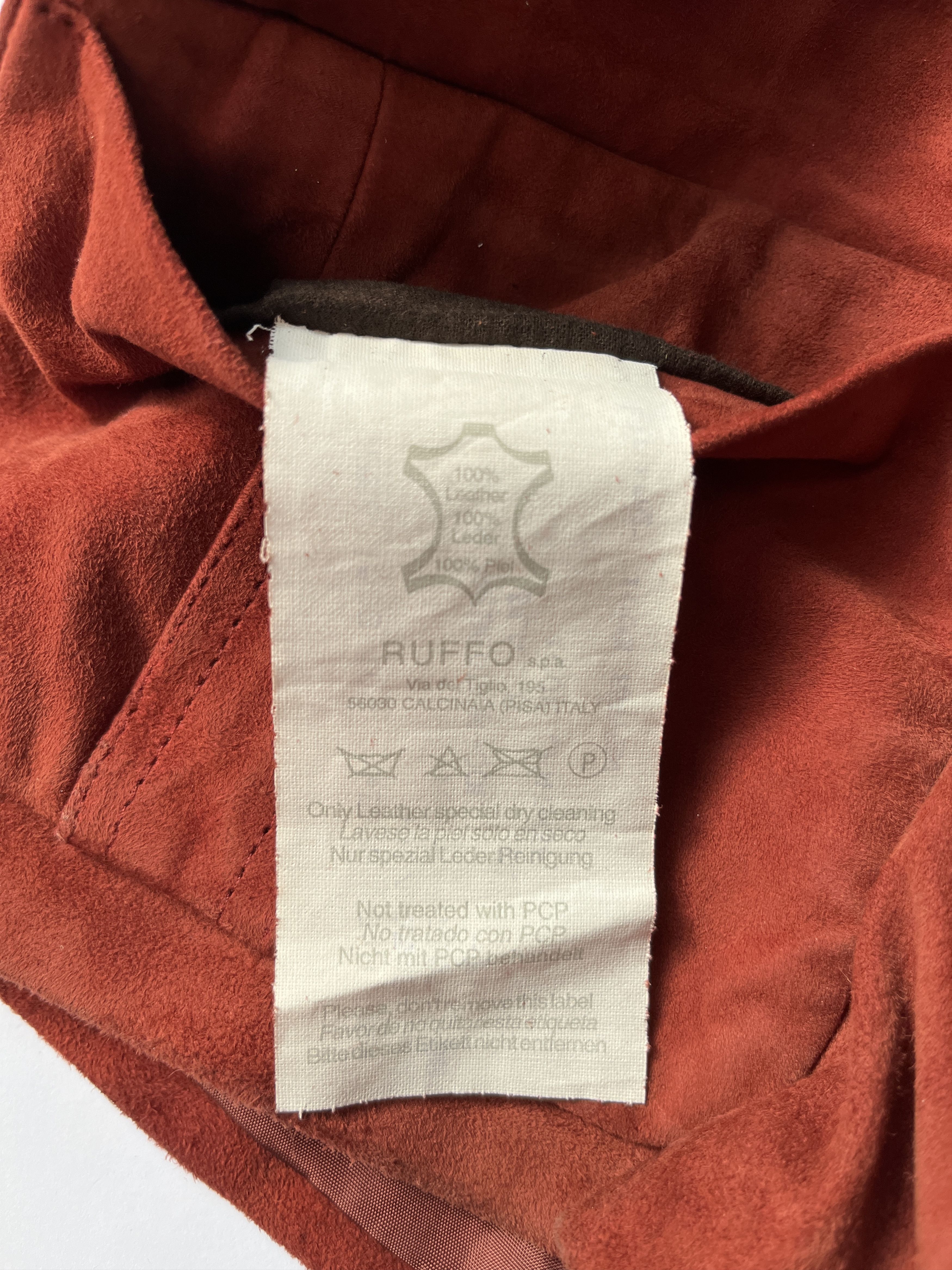 Ruffo Research ⚡️QUICK SALE⚡️1999 Ruffo Research Raf Simons Suede Blazer Size XS / US 0-2 / IT 36-38 - 5 Thumbnail