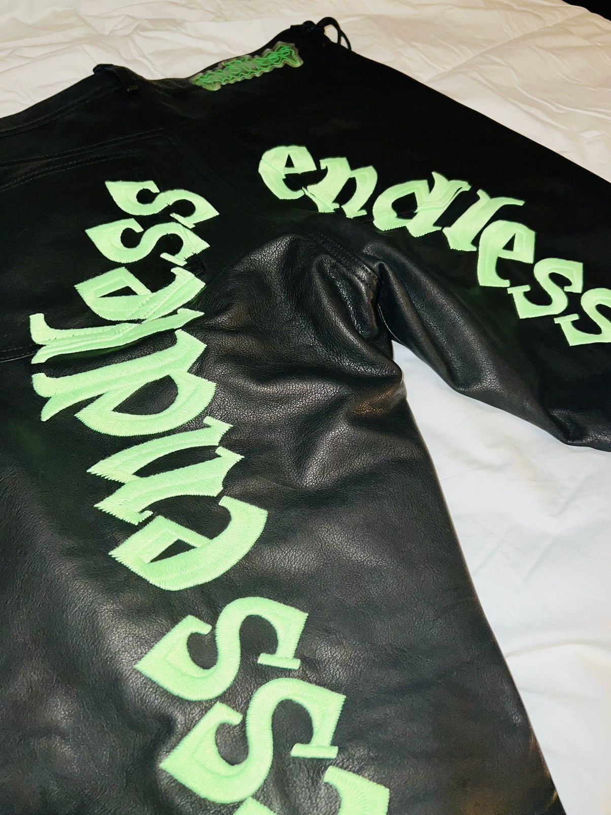 Vlone Endless (Vlone) Leather Pants Size US 34 / EU 50 - 7 Thumbnail