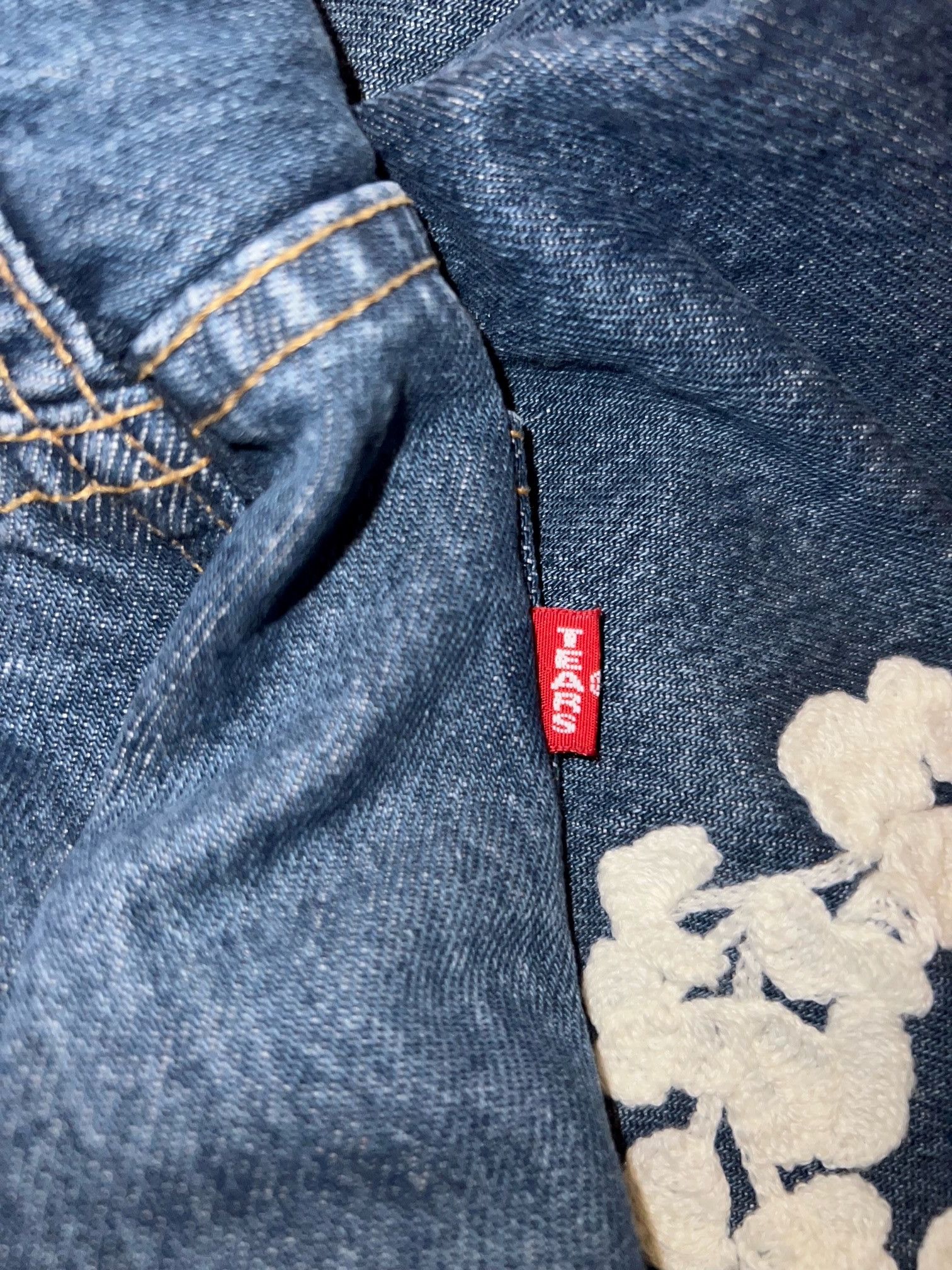 DENIM TEARS Indigo Wash/Stitched Tears Size US 34 / EU 50 - 7 Thumbnail