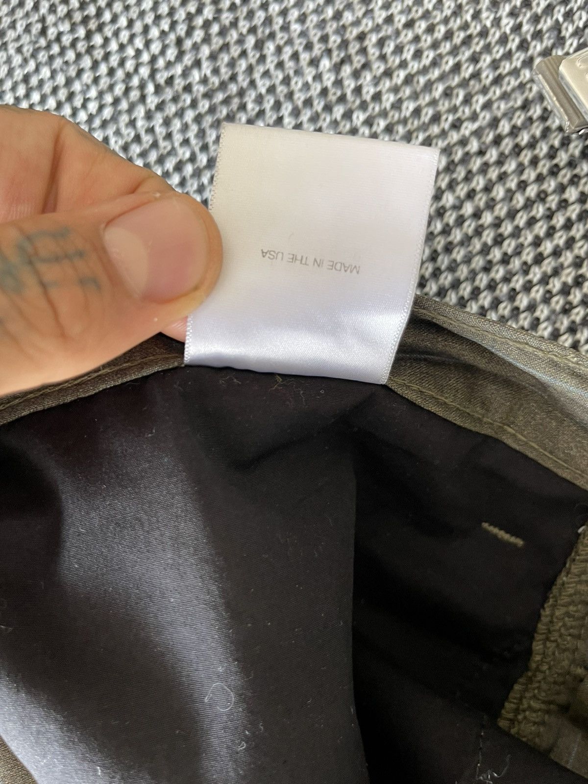 Enfants Riches Deprimes ERD CRAZY RARE Cropped Raw Hem Trouser Pants Size US 32 / EU 48 - 12 Thumbnail