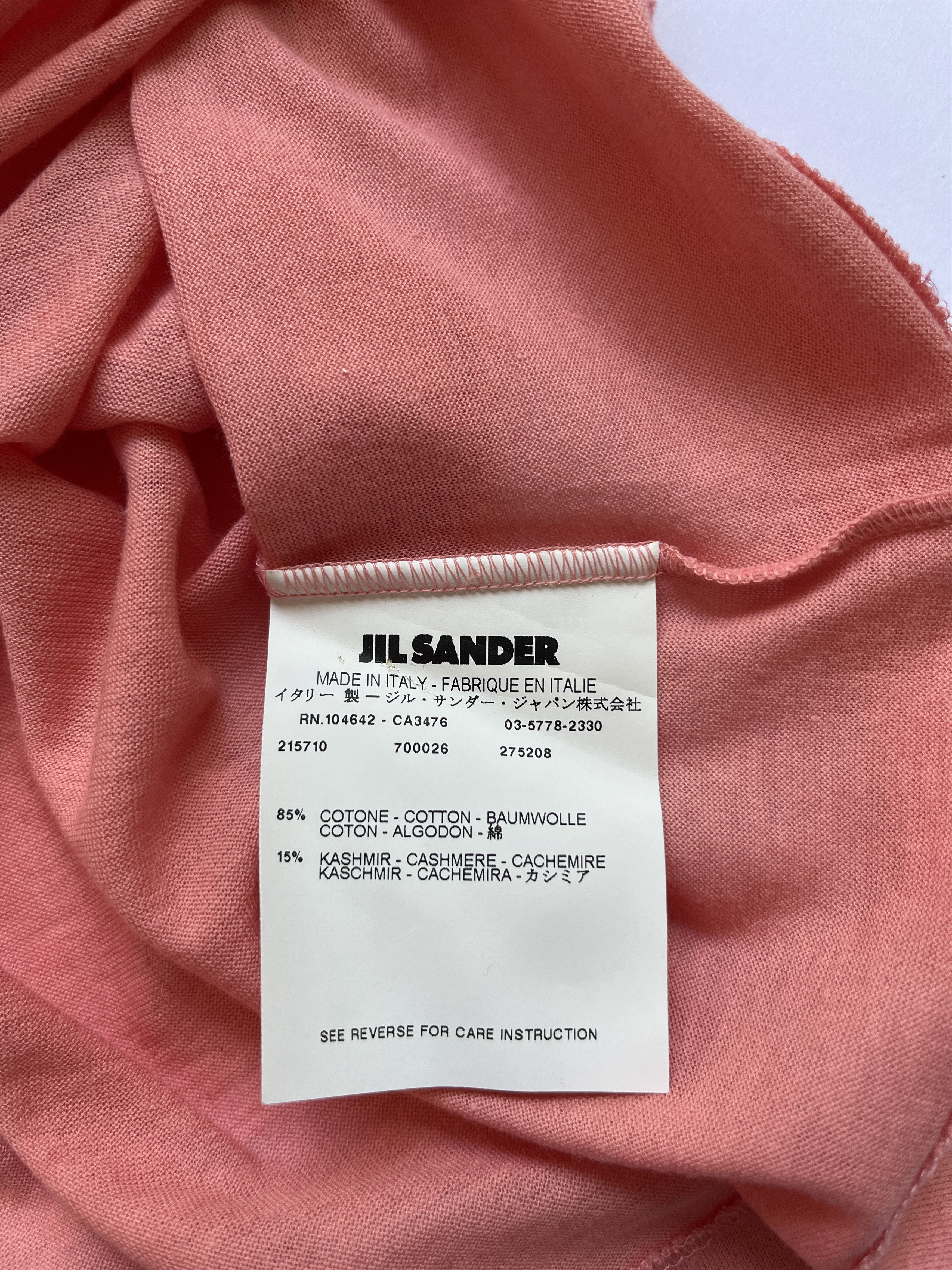 Jil Sander ⚡️QUICK SALE⚡️2010 Jil Sander by Raf Simons Coral Tank Top Size XS / US 0-2 / IT 36-38 - 4 Thumbnail