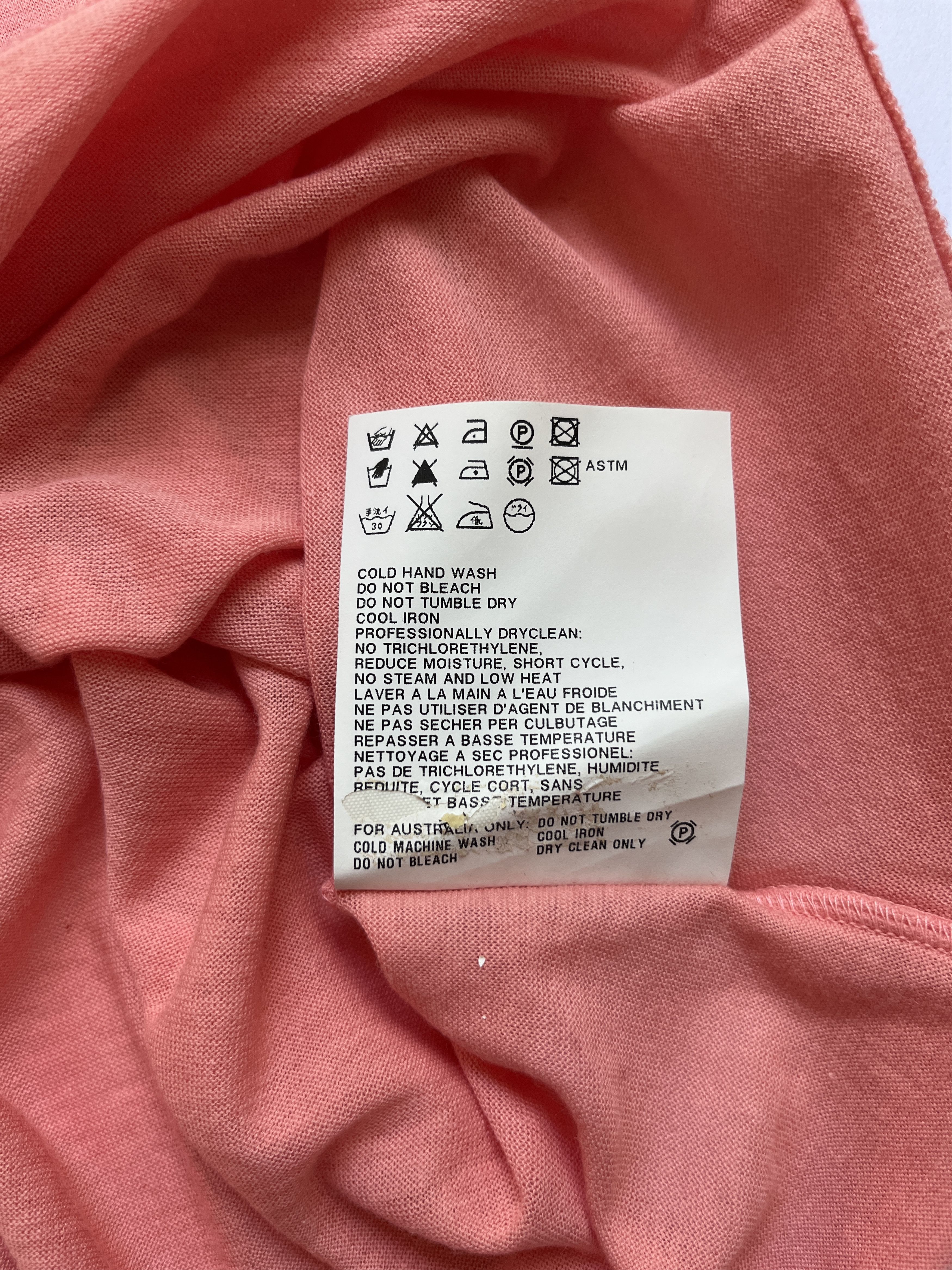 Jil Sander ⚡️QUICK SALE⚡️2010 Jil Sander by Raf Simons Coral Tank Top Size XS / US 0-2 / IT 36-38 - 5 Thumbnail