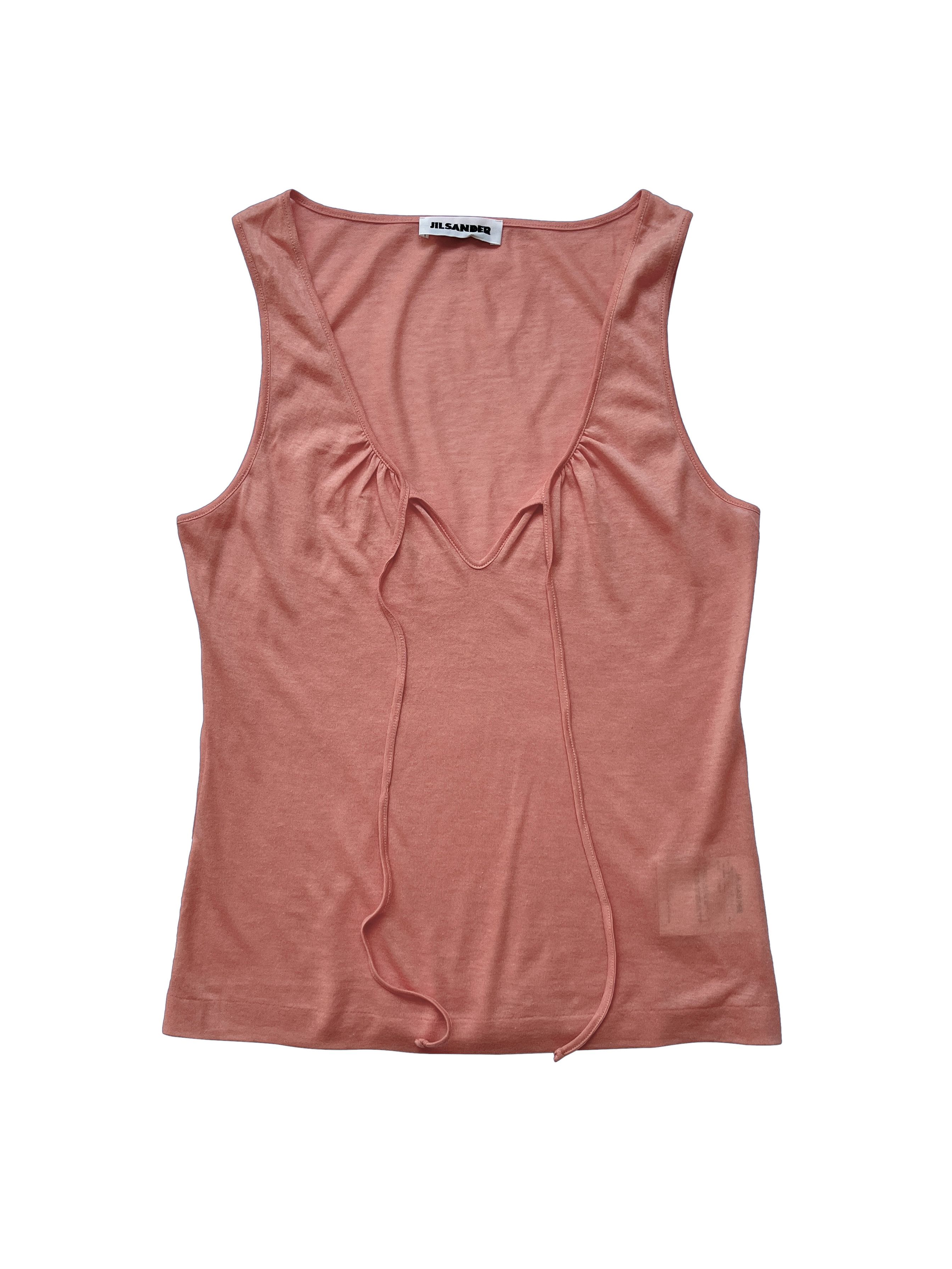 Jil Sander ⚡️QUICK SALE⚡️2010 Jil Sander by Raf Simons Coral Tank Top Size XS / US 0-2 / IT 36-38 - 1 Thumbnail