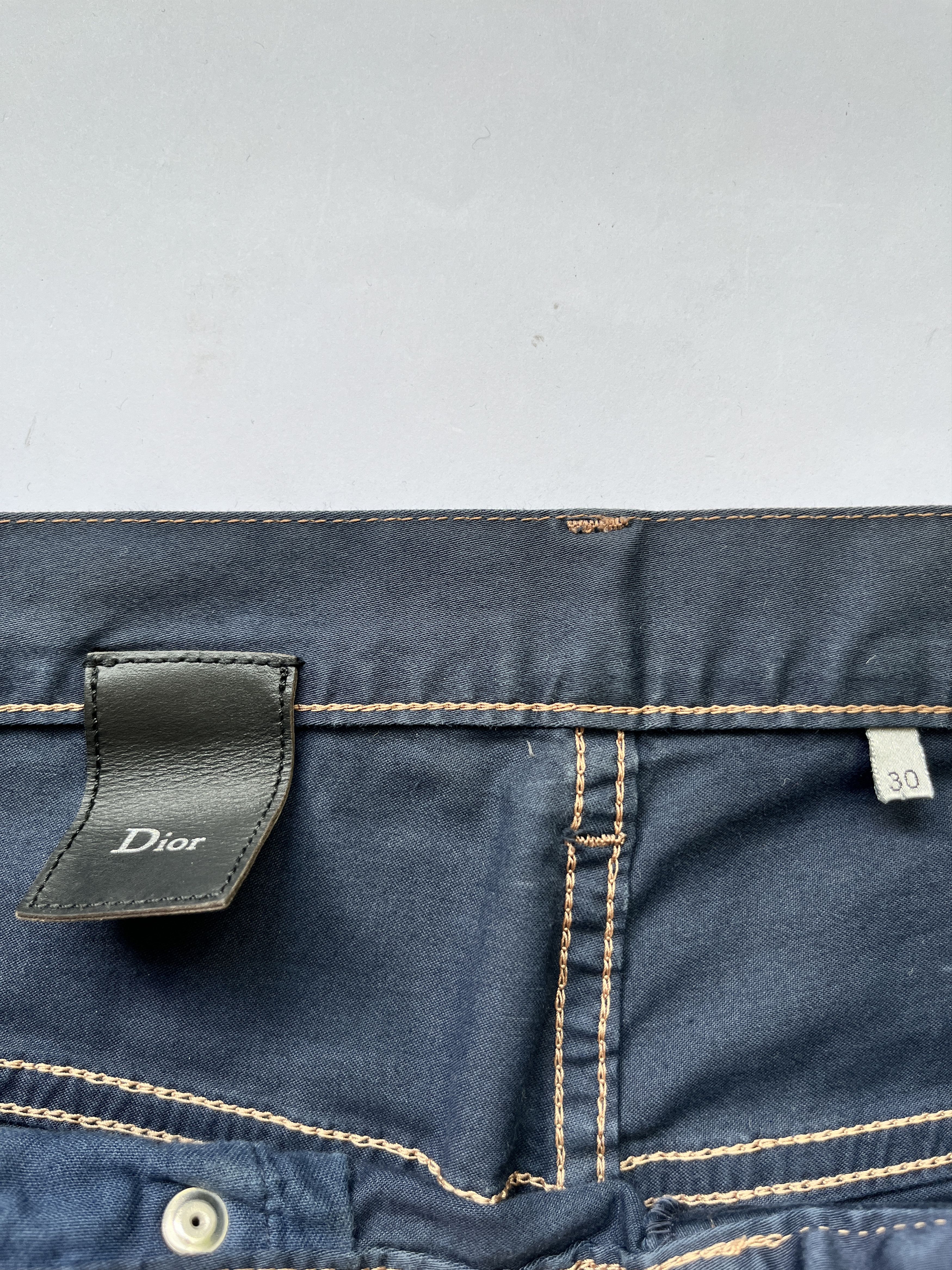 Dior × Hedi Slimane ⚡️QUICK SALE⚡️Dior by Hedi Slimane Navy Jeans Denim Size US 30 / EU 46 - 3 Thumbnail