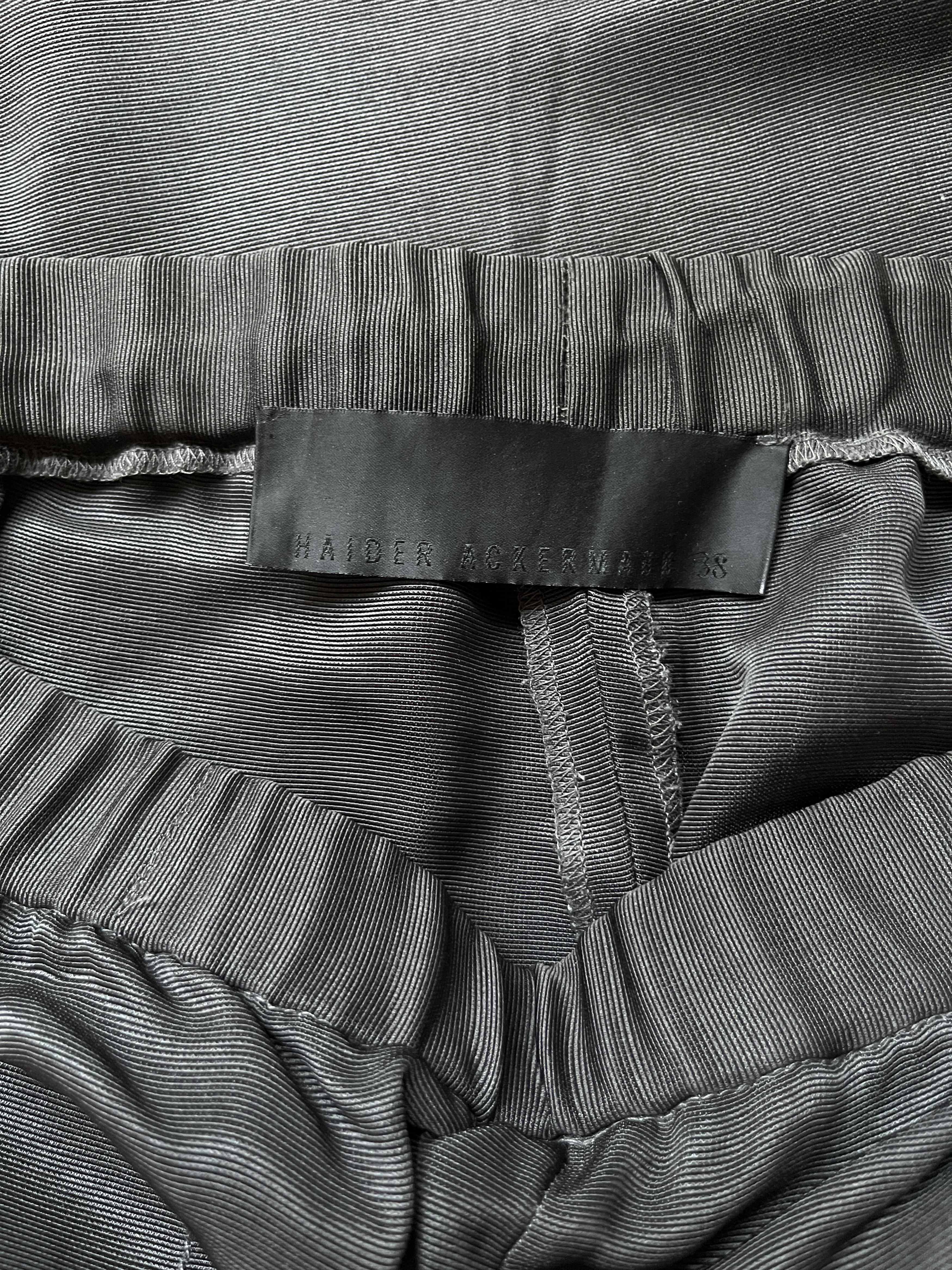 Haider Ackermann ⚡️QUICK SALE⚡️Haider Ackerman Dark Grey Pants Trousers Size US 28 / EU 44 - 3 Thumbnail