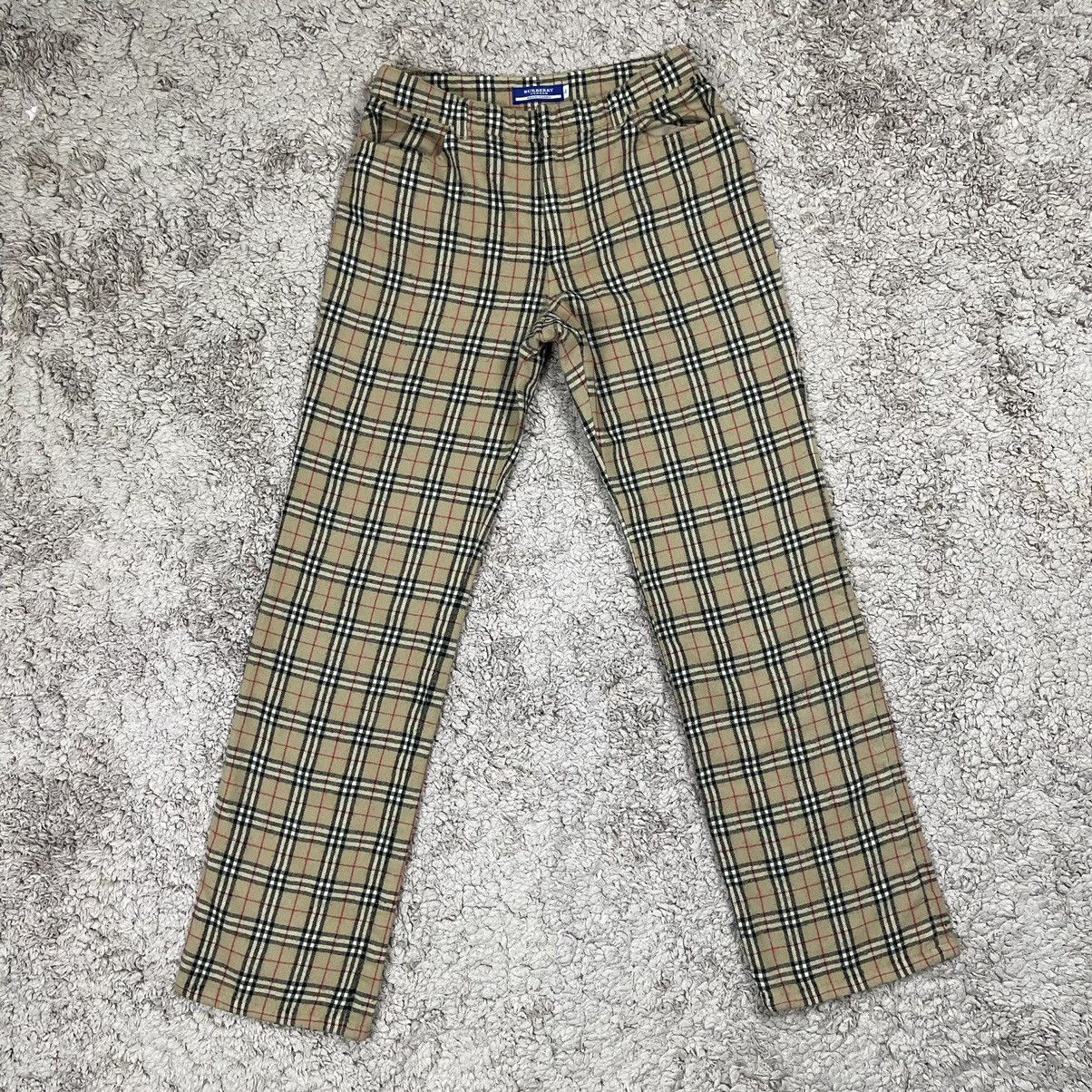 Burberry Vintage Burberry Nova Check Ladies Pants Size 27" / US 4 / IT 40 - 2 Thumbnail