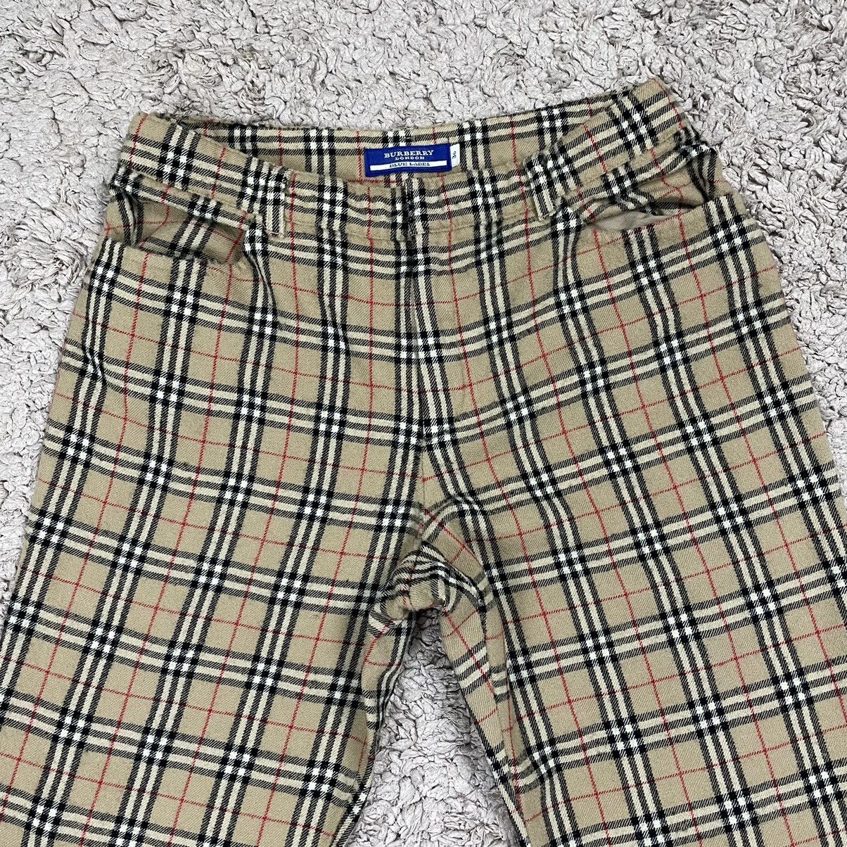 Burberry Vintage Burberry Nova Check Ladies Pants Size 27" / US 4 / IT 40 - 4 Thumbnail