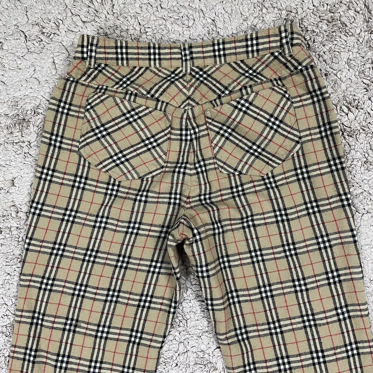 Burberry Vintage Burberry Nova Check Ladies Pants Size 27" / US 4 / IT 40 - 3 Thumbnail