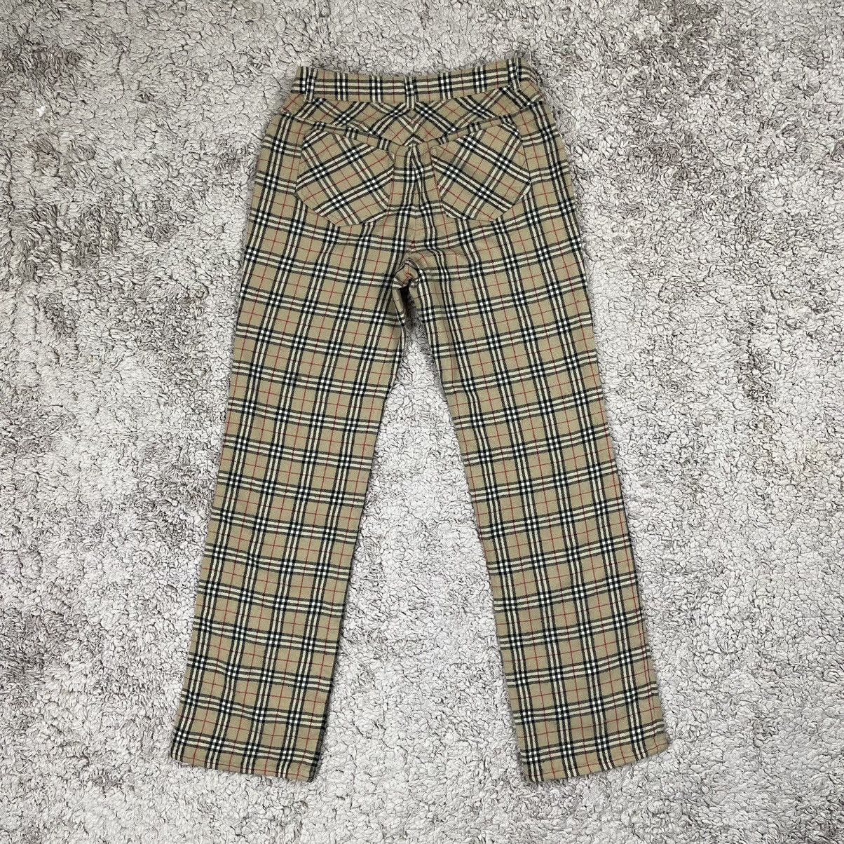 Burberry Vintage Burberry Nova Check Ladies Pants Size 27" / US 4 / IT 40 - 1 Thumbnail