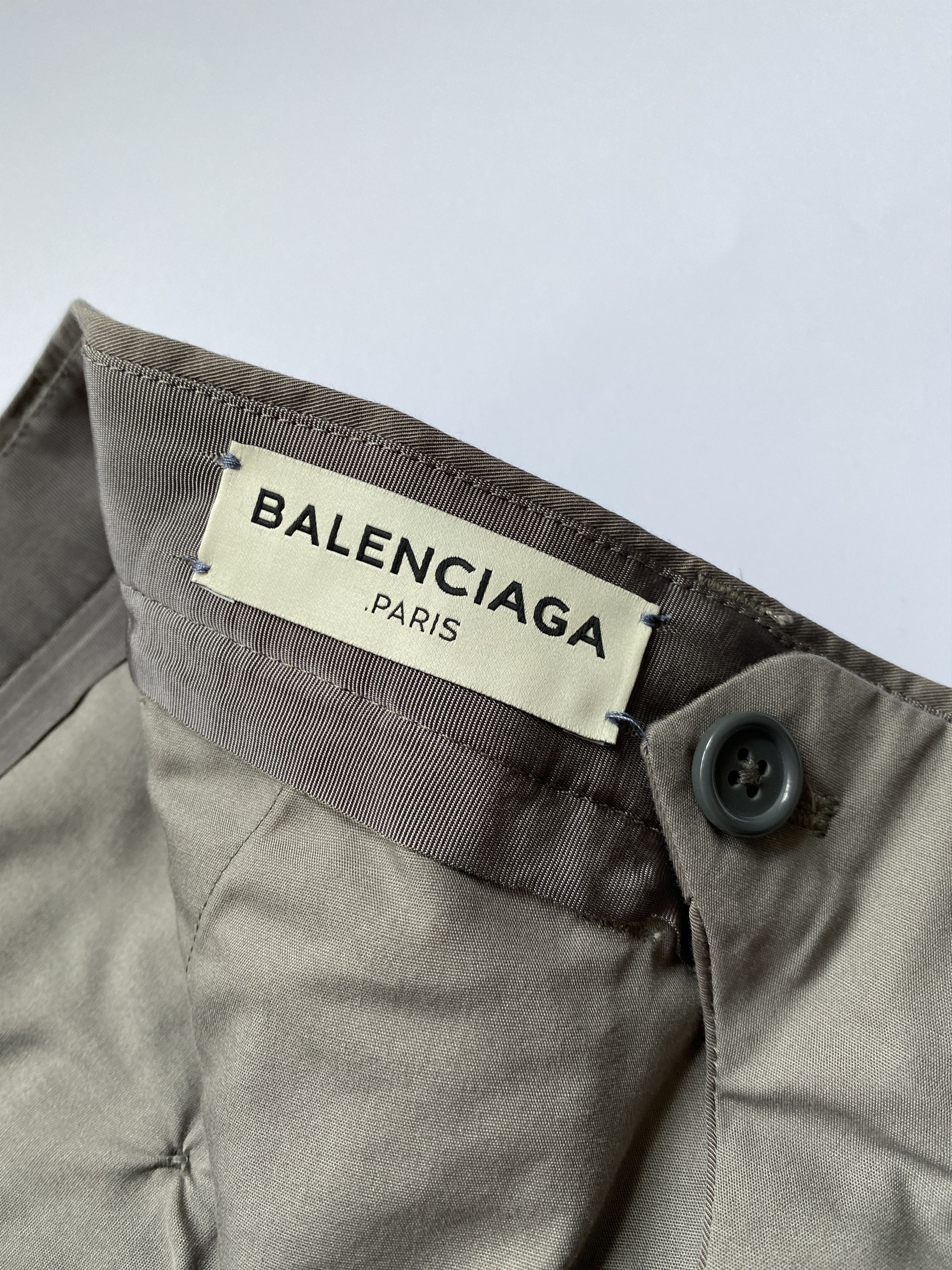 Balenciaga ⚡️QUICK SALE⚡️SAMPLE Balenciaga by Demna Grey Trousers Size US 31 - 5 Thumbnail