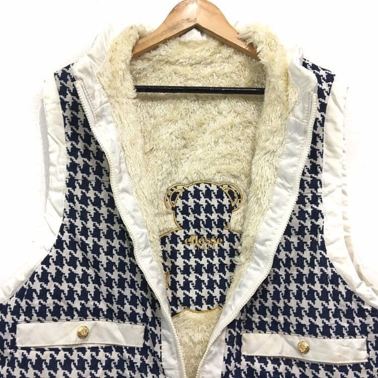 Ellesse × Sports Specialties Ellesse Bear Zipped Up Reversible Vest Size M / US 6-8 / IT 42-44 - 6 Thumbnail