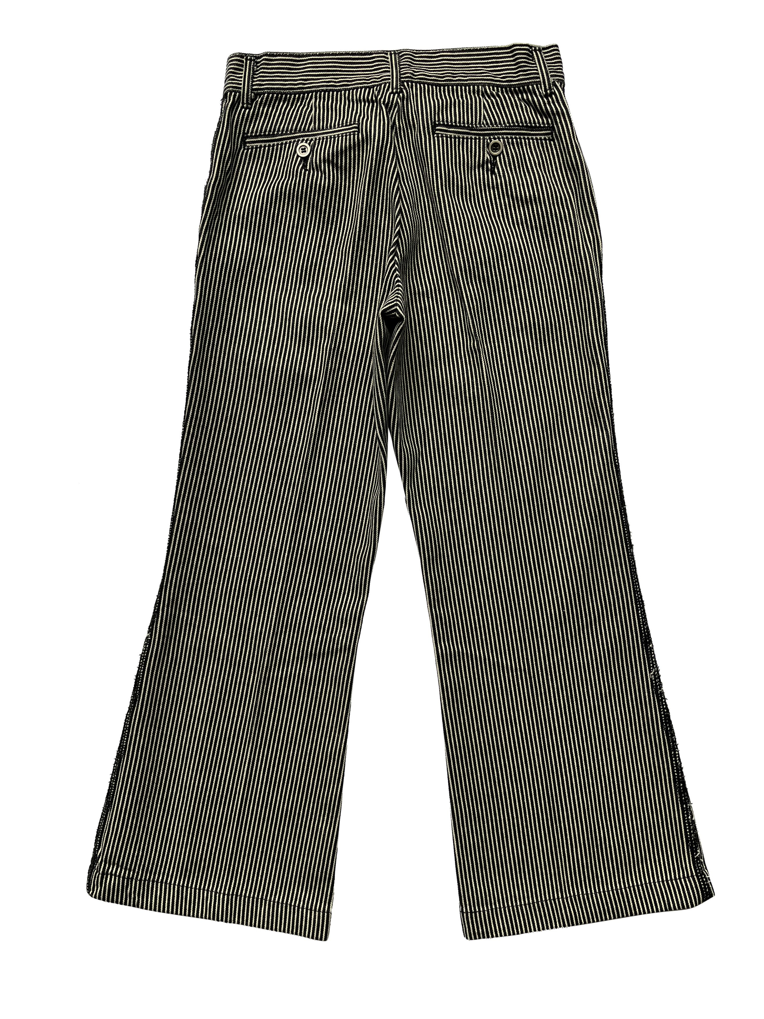 Comme des Garcons ⚡️QUICK SALE⚡️2003 Comme des Garcons Black White Pants Size 28" / US 6 / IT 42 - 2 Thumbnail