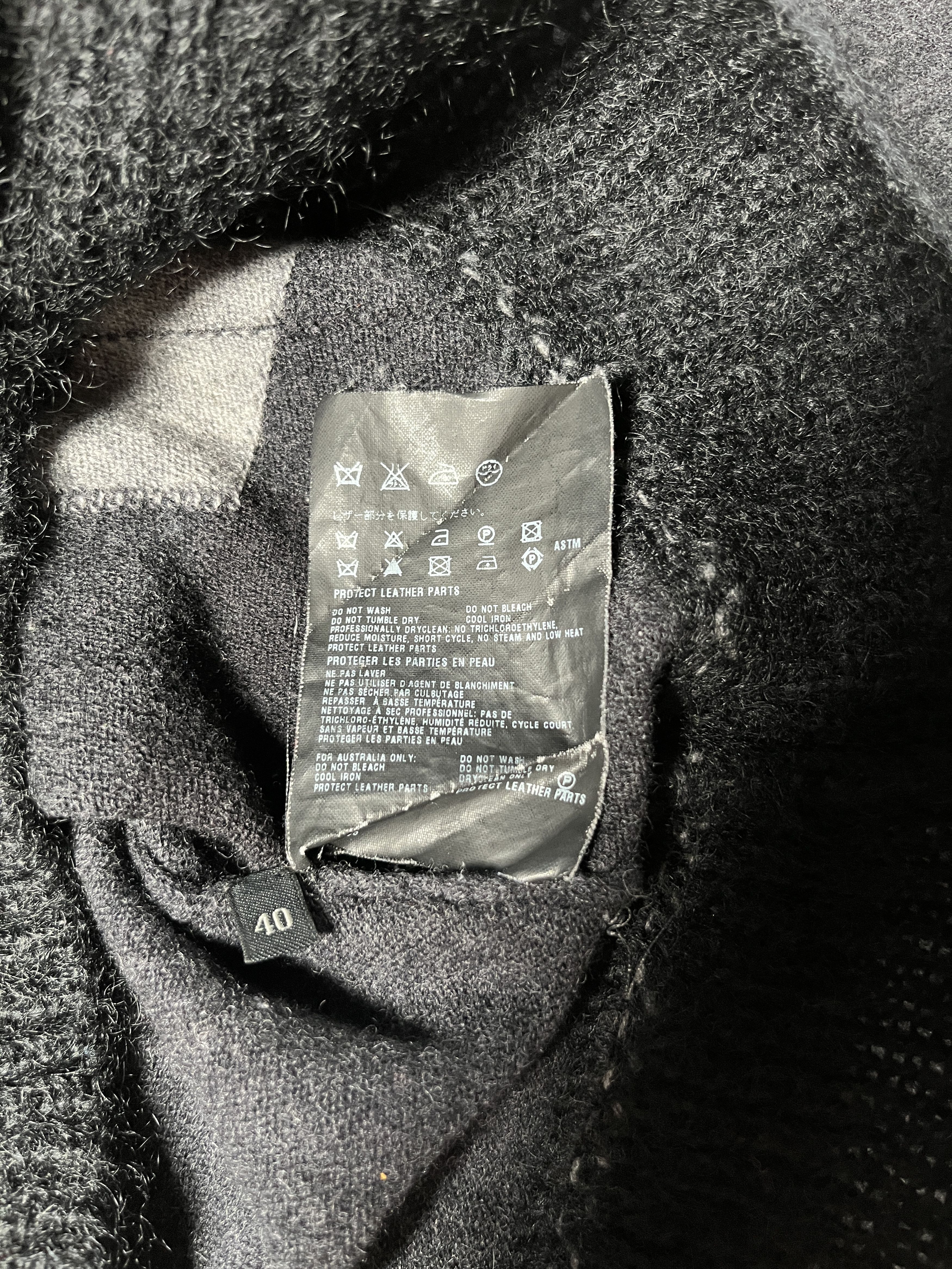 Prada ⚡️QUICK SALE⚡️2006 Prada Grey Argyle Knit Turtleneck Size S / US 4 / IT 40 - 6 Thumbnail