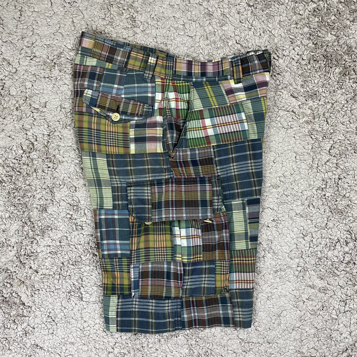 Vintage Vintage Polo Ralph Lauren Patchwork Cargo Shorts Size US 30 / EU 46 - 5 Thumbnail