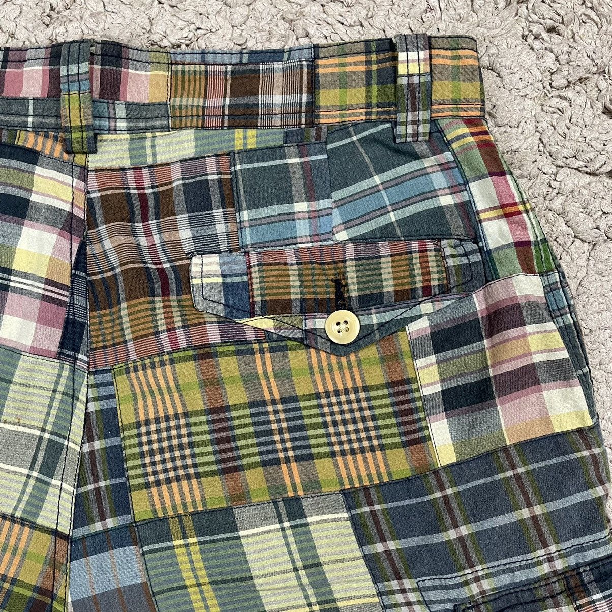 Vintage Vintage Polo Ralph Lauren Patchwork Cargo Shorts Size US 30 / EU 46 - 4 Thumbnail