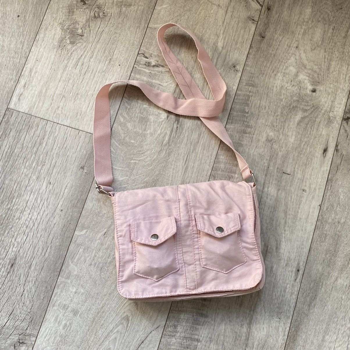20471120 PRETTY EMO STYLE Y2K PINK MULTIPOCKET BAG Size ONE SIZE - 1 Thumbnail
