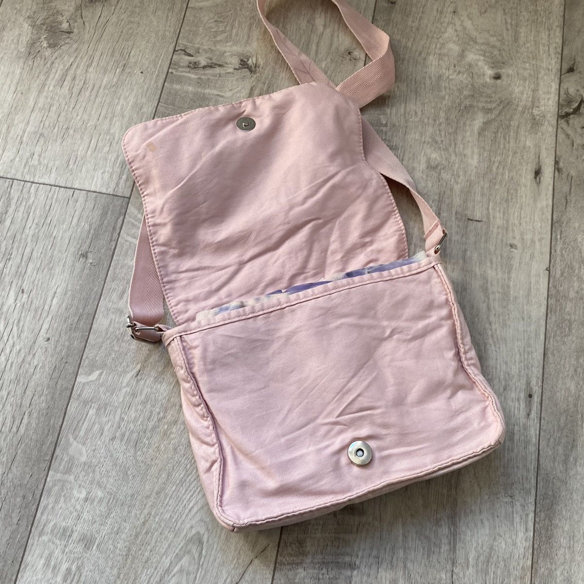 20471120 PRETTY EMO STYLE Y2K PINK MULTIPOCKET BAG Size ONE SIZE - 5 Thumbnail