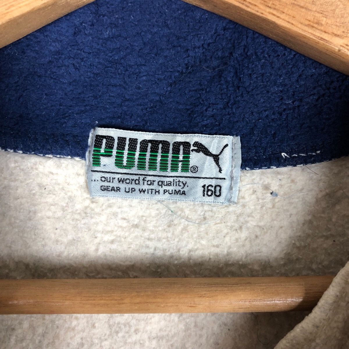 Puma Vintage The Puma Archive Embroidery Centre Logo Fleece Size US M / EU 48-50 / 2 - 8 Thumbnail