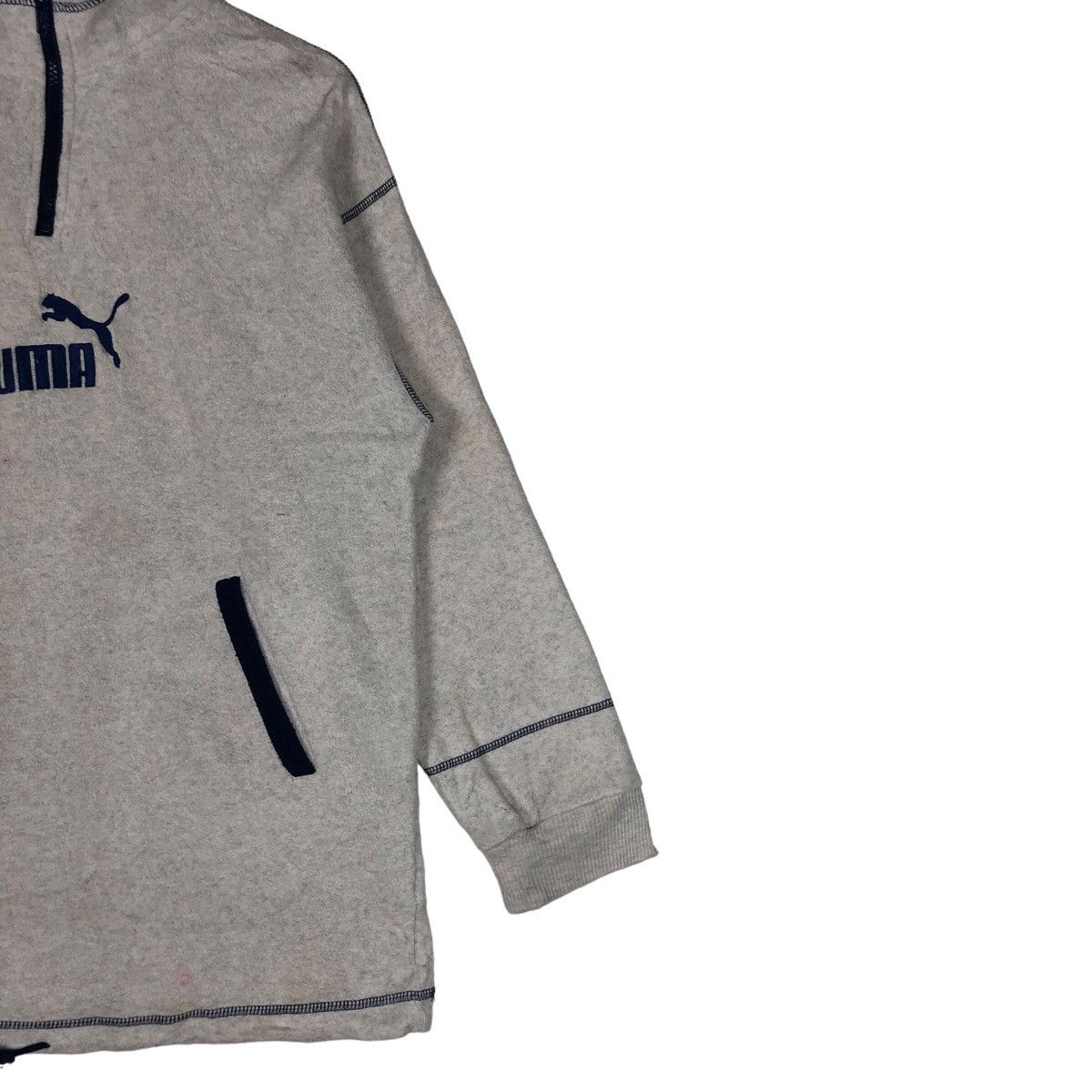 Puma Vintage The Puma Archive Embroidery Centre Logo Fleece Size US M / EU 48-50 / 2 - 5 Thumbnail