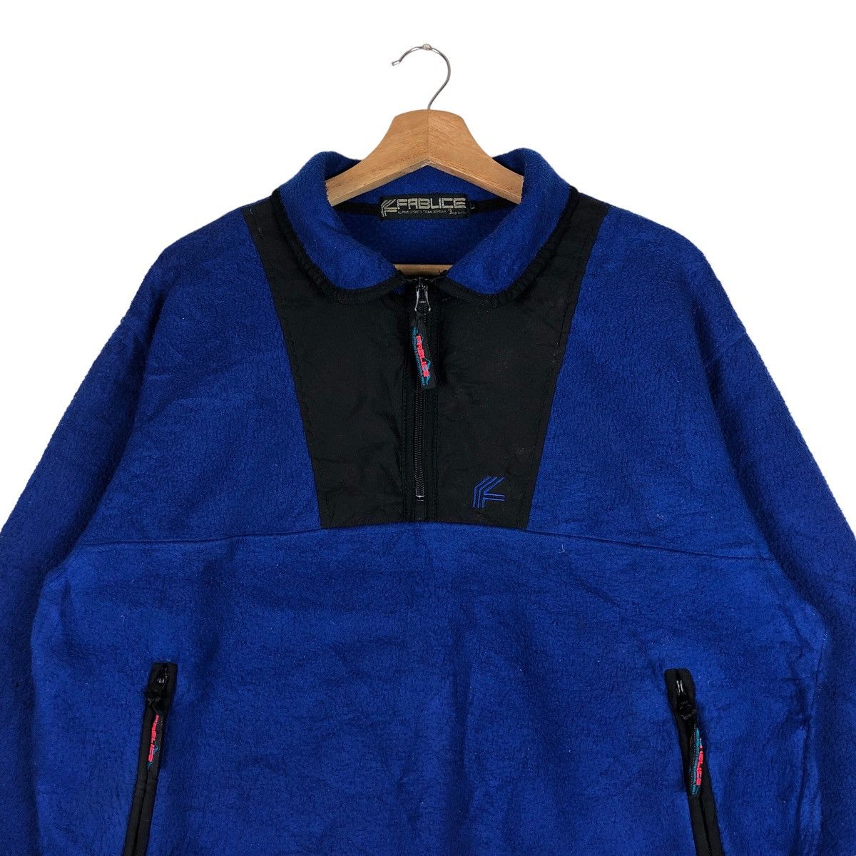 Japanese Brand Vintage Fablice Skiwear Fleece Jacket Size US L / EU 52-54 / 3 - 2 Thumbnail