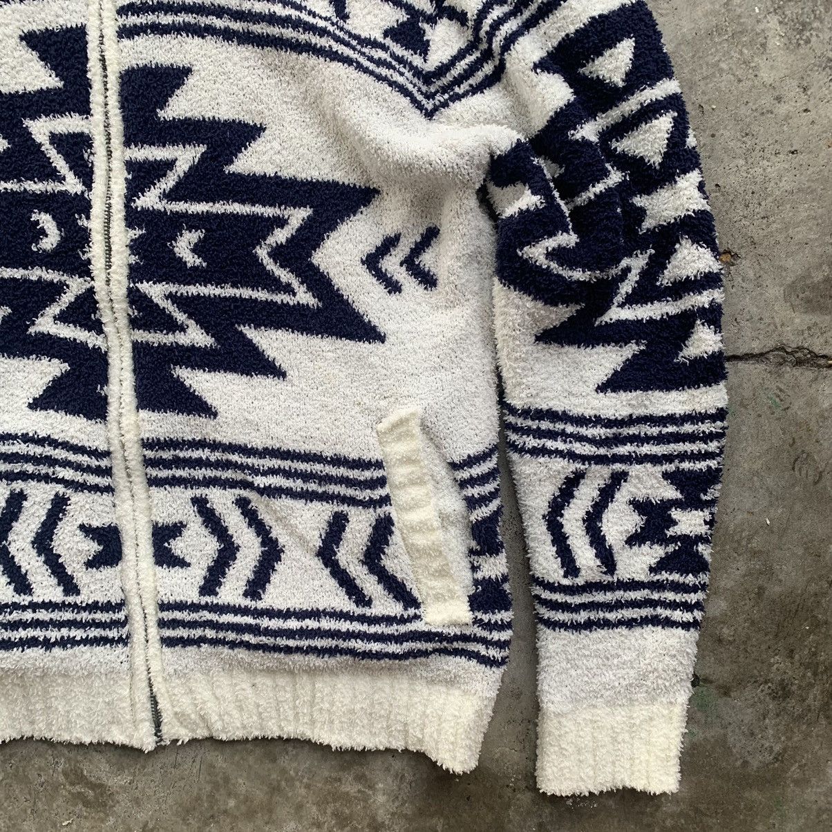 Japanese Brand × Other Faux fur fleece hoodie zipper sweater jacket Size US M / EU 48-50 / 2 - 9 Thumbnail