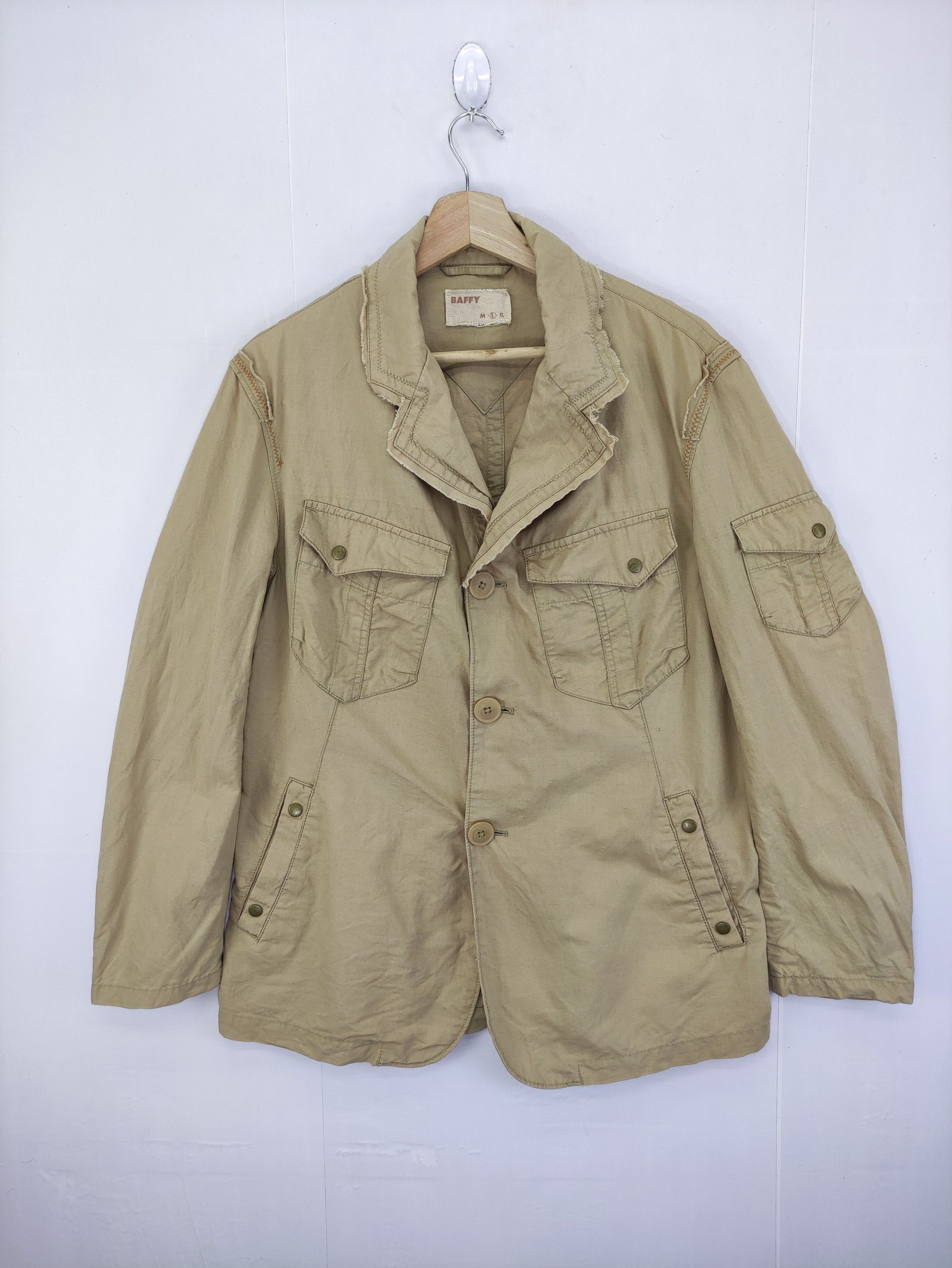 Japanese Brand Vintage Baffy Casual Light Jacket Size M / US 6-8 / IT 42-44 - 1 Thumbnail
