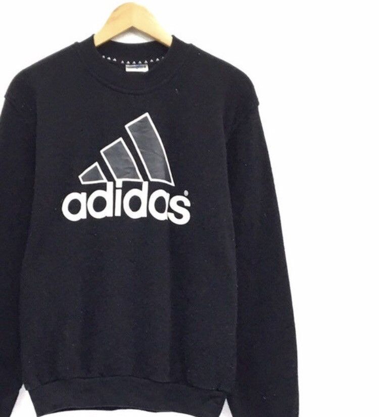 Adidas × Vintage Vintage Adidas Equipment Crewneck Sweatshirt Size US M / EU 48-50 / 2 - 4 Thumbnail