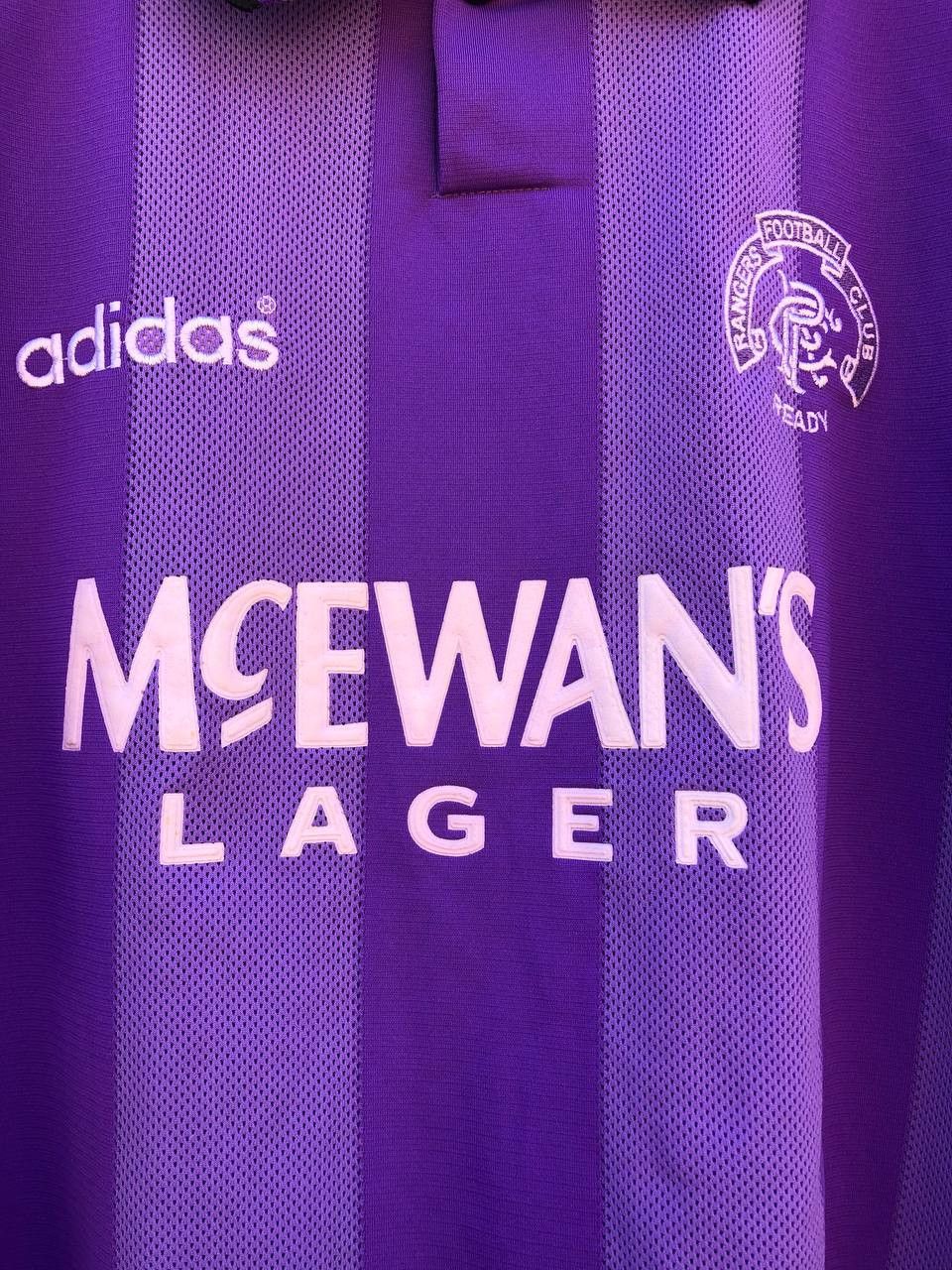 Adidas × Vintage GLASGOW RANGERS 1994 FOOTBALL SHIRT SOCCER JERSEY ADIDAS Size US XL / EU 56 / 4 - 4 Thumbnail