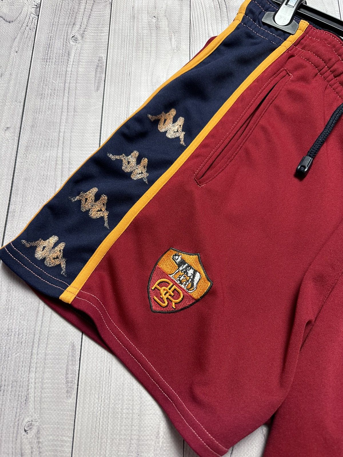 Kappa × Vintage Vintage AS Roma soccer shorts kappa rare size M Size US 32 / EU 48 - 3 Thumbnail