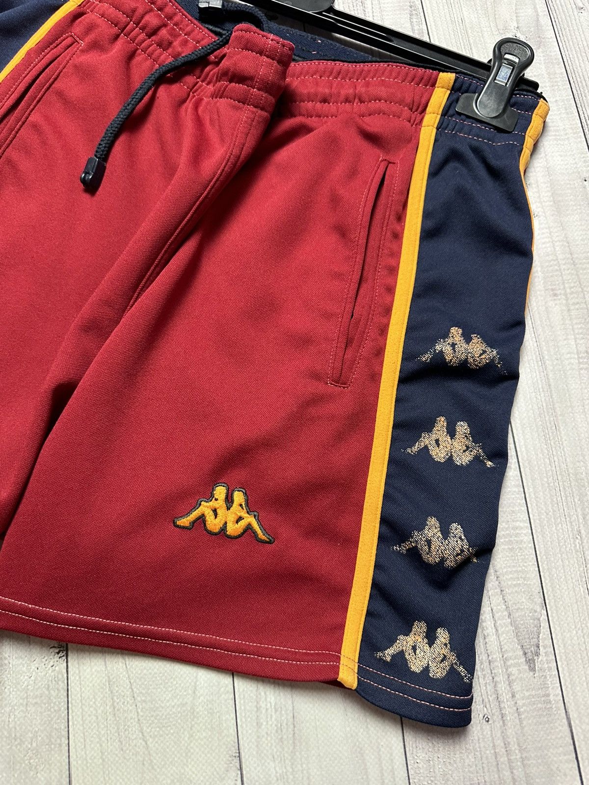 Kappa × Vintage Vintage AS Roma soccer shorts kappa rare size M Size US 32 / EU 48 - 2 Thumbnail