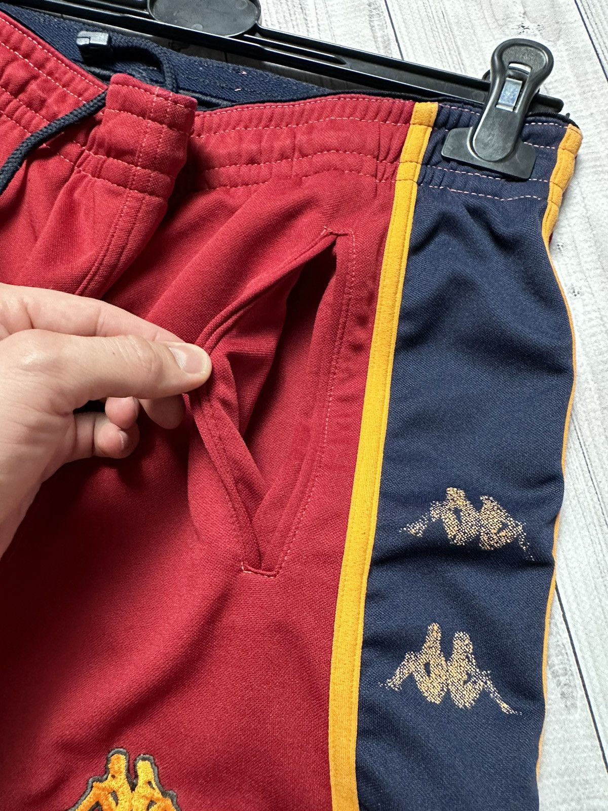 Kappa × Vintage Vintage AS Roma soccer shorts kappa rare size M Size US 32 / EU 48 - 4 Thumbnail