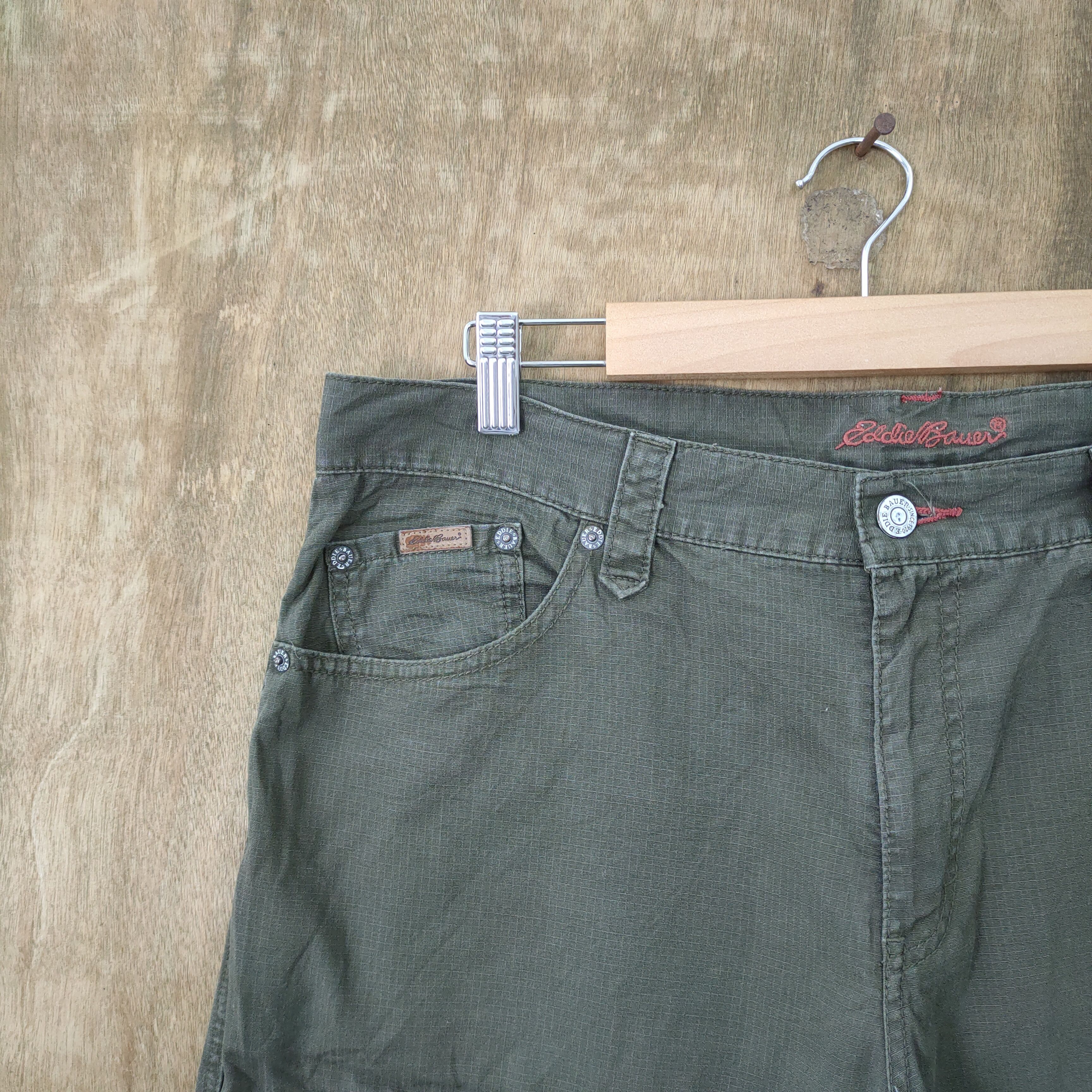 Eddie Bauer VINTAGE EDDIE BAUER RIPTOP CARGO PANTS /BUSH PANTS Size US 34 / EU 50 - 13 Thumbnail