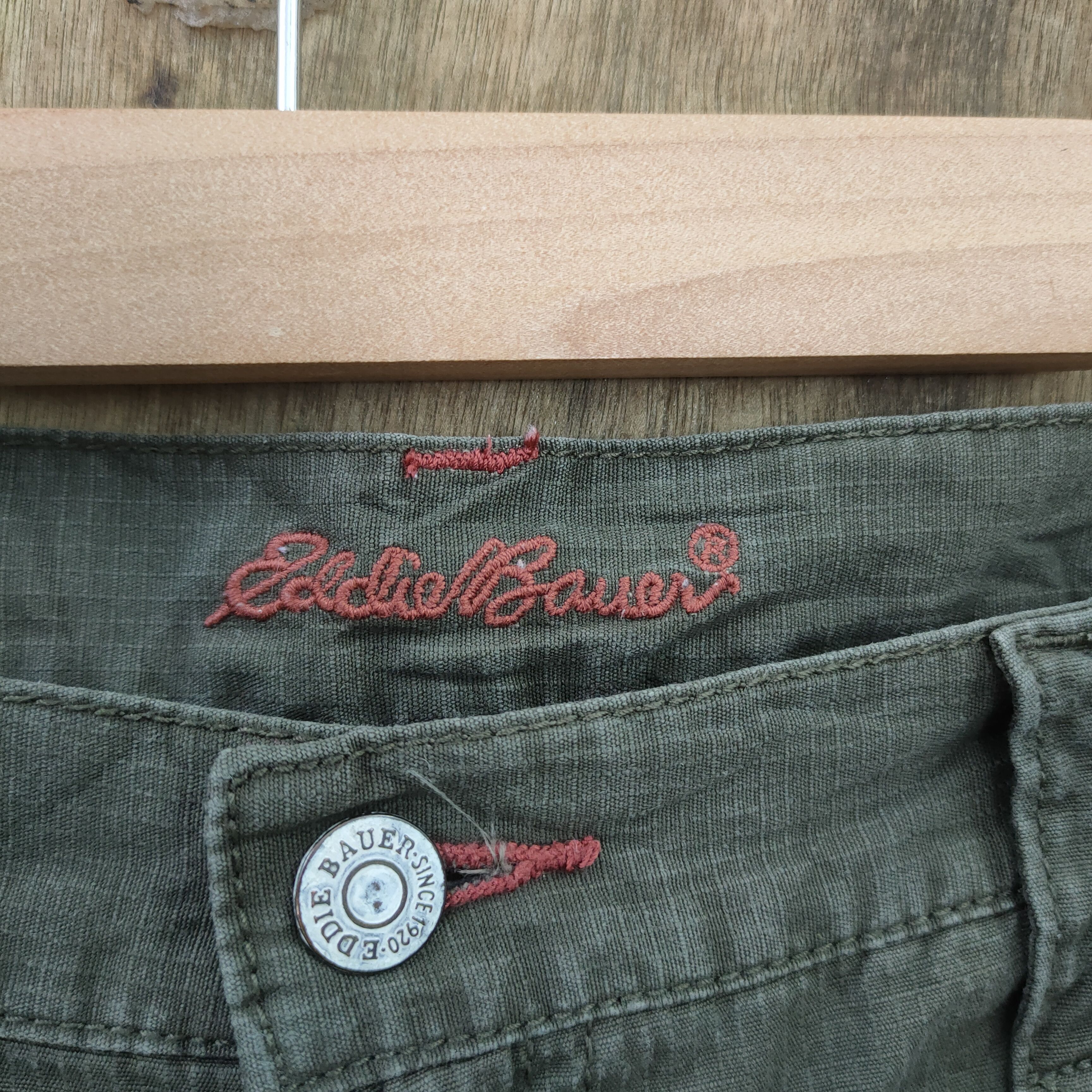 Eddie Bauer VINTAGE EDDIE BAUER RIPTOP CARGO PANTS /BUSH PANTS Size US 34 / EU 50 - 4 Thumbnail
